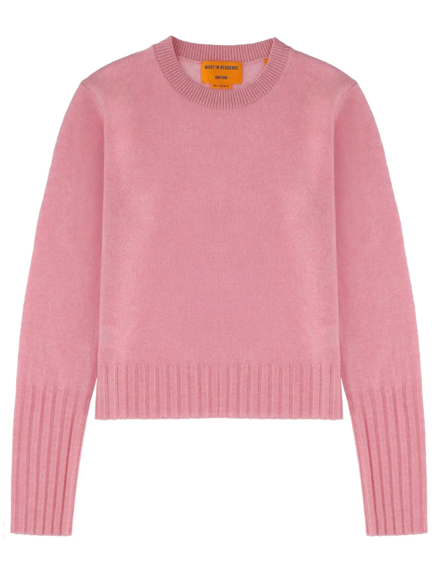 Guest In Residence Cozy Crew Cashmere Sweater