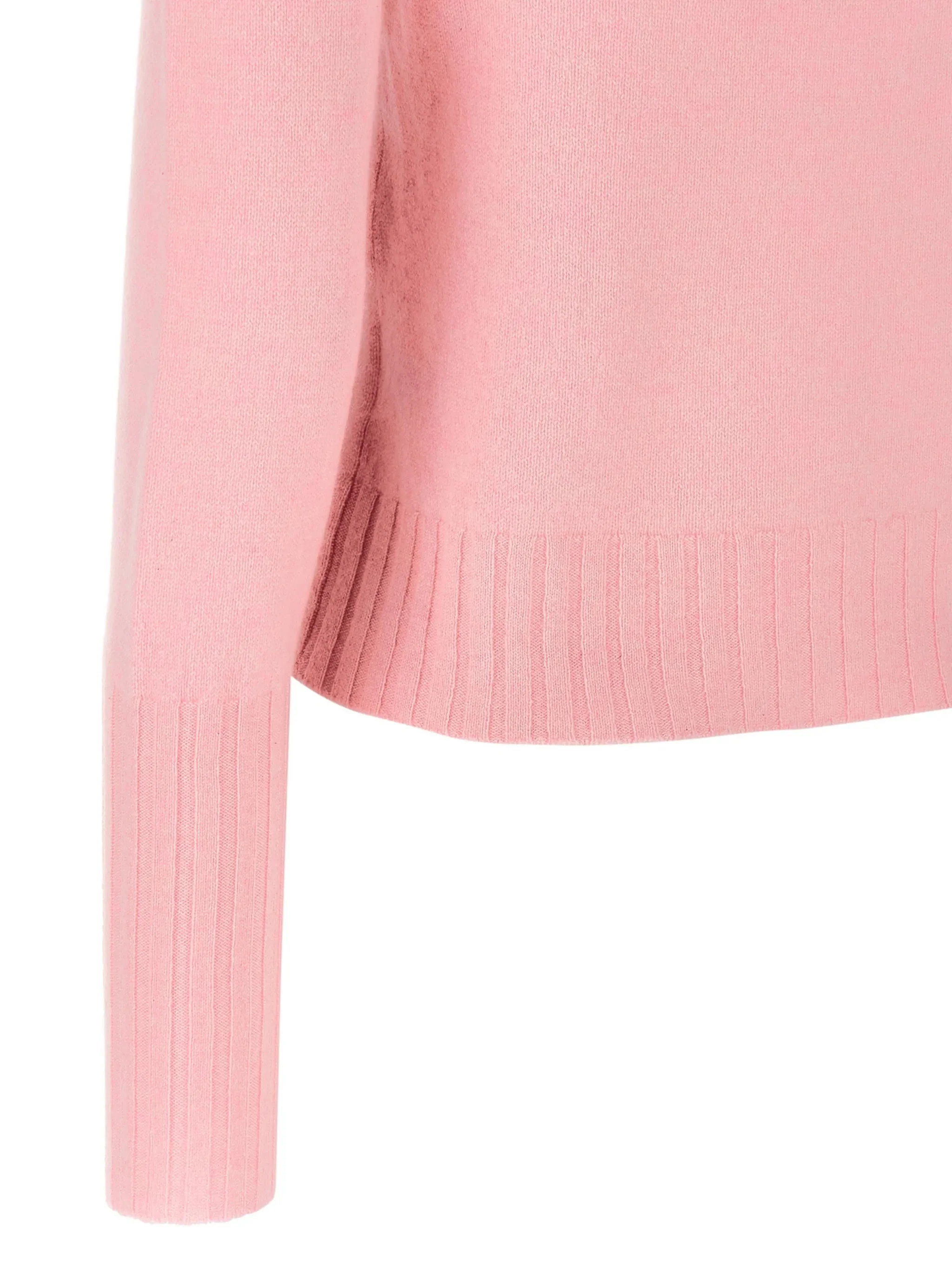 Guest In Residence Ribbed Hem Cashmere Sweater - Size S - Image 4
