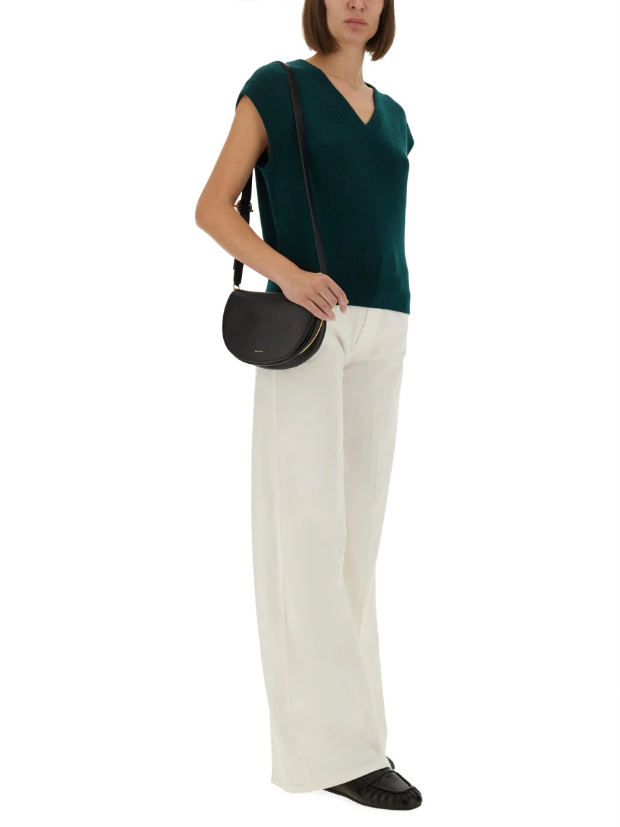 GUEST IN RESIDENCE Ribbed Knit Cashmere Vest - Image 3