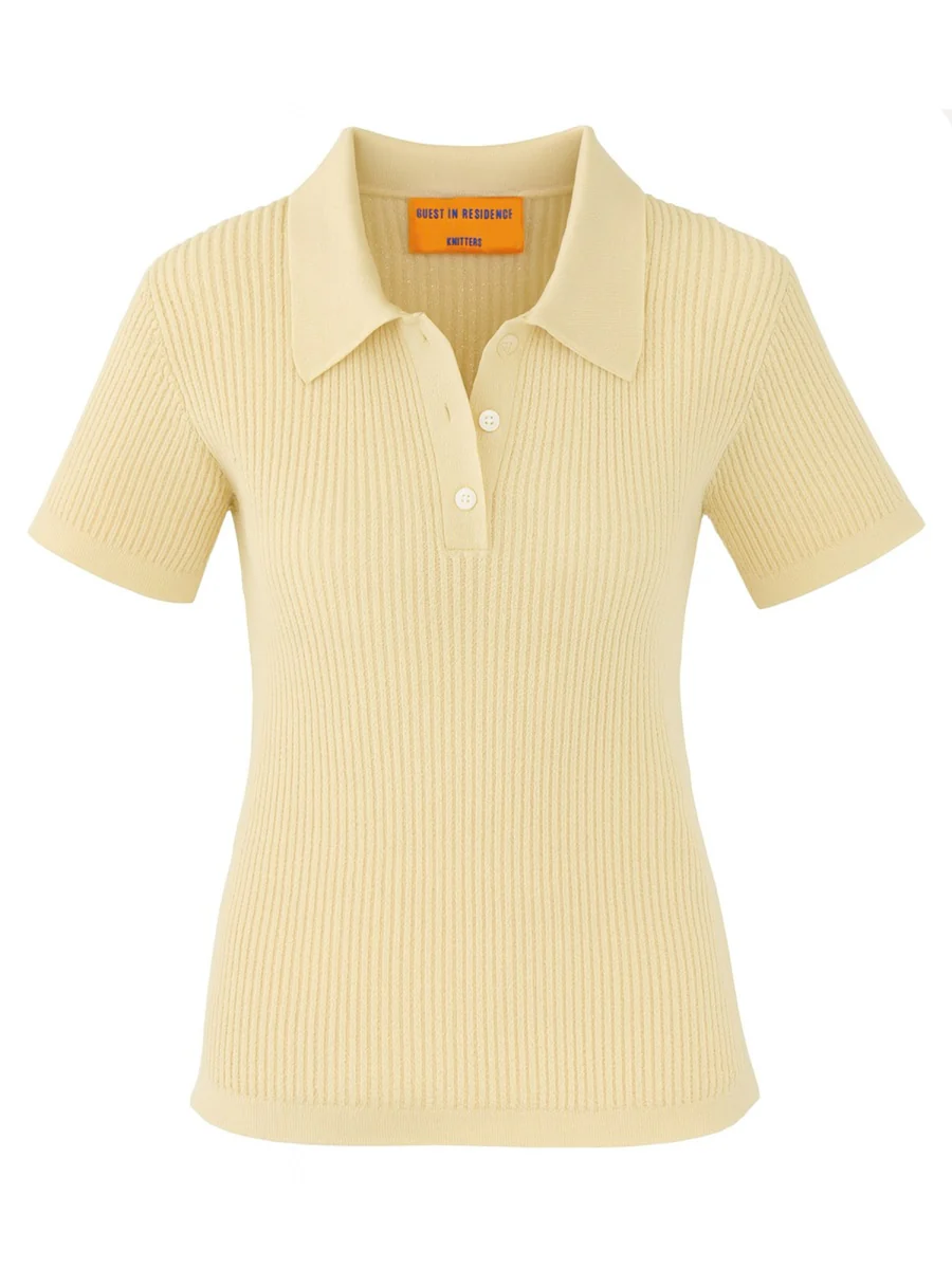 GUEST IN RESIDENCE Shrunken Cashmere Polo