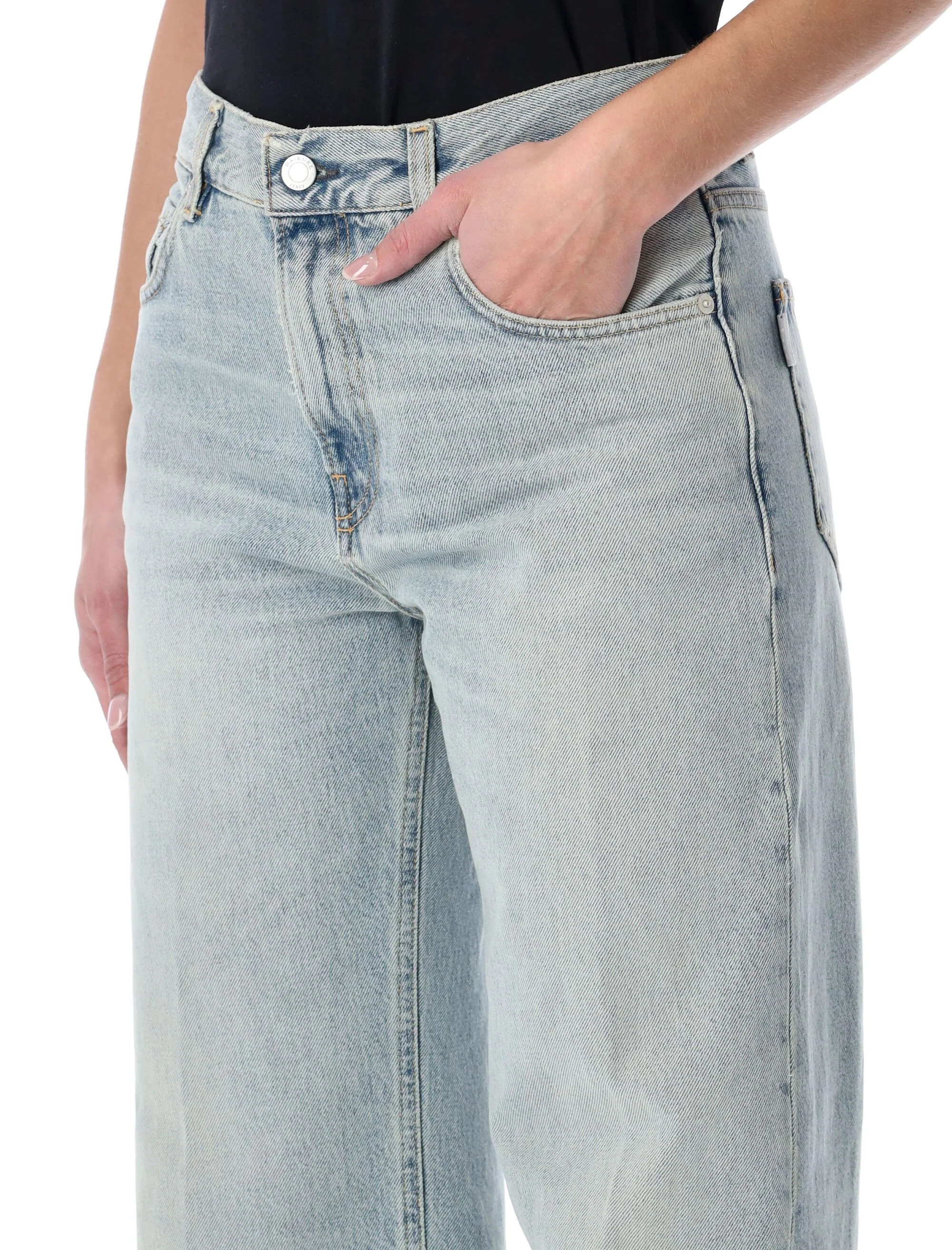 Haikure Bonnie Mid-rise Straight-leg Jeans - Image 3