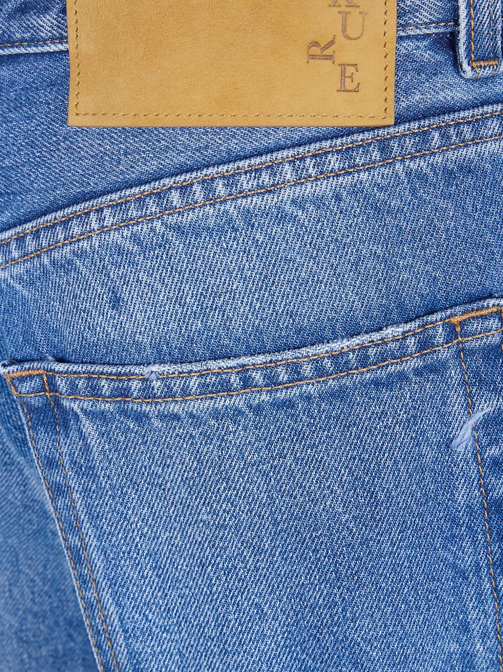Haikure Button-Fastening Belt Loops with Five Pockets Women's Jeans - Image 3