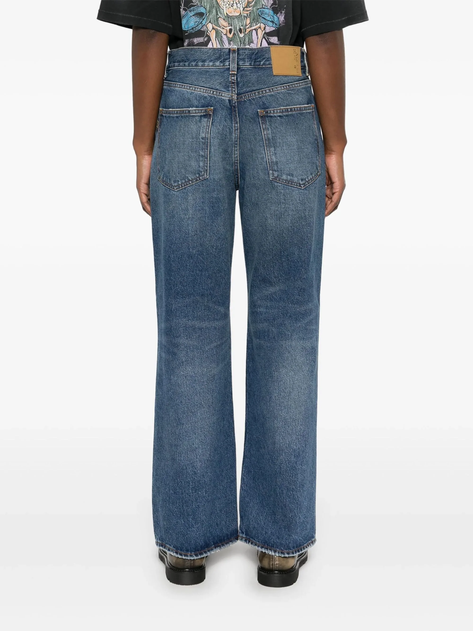 Haikure Cotton Belt Loops with Five Pockets for Women - Image 4