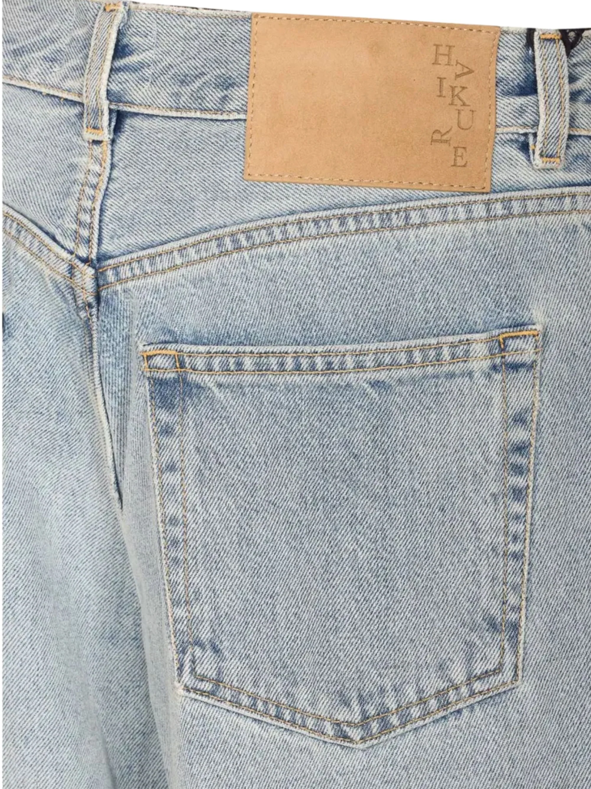 Haikure Five Pocket Button Fastening Jeans for Women - Image 3
