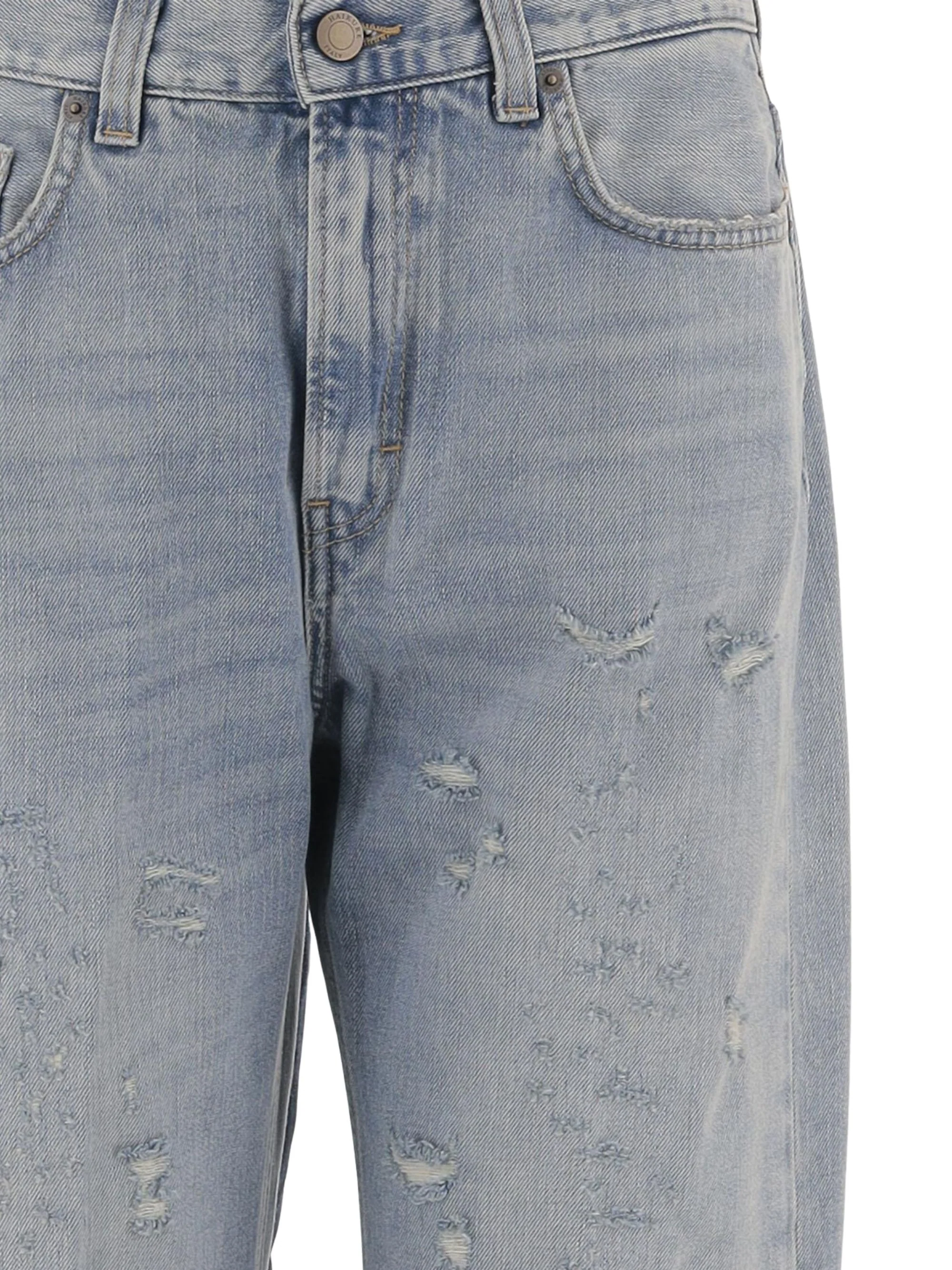 Haikure Light Denim Mini Jeans for Women - Image 3