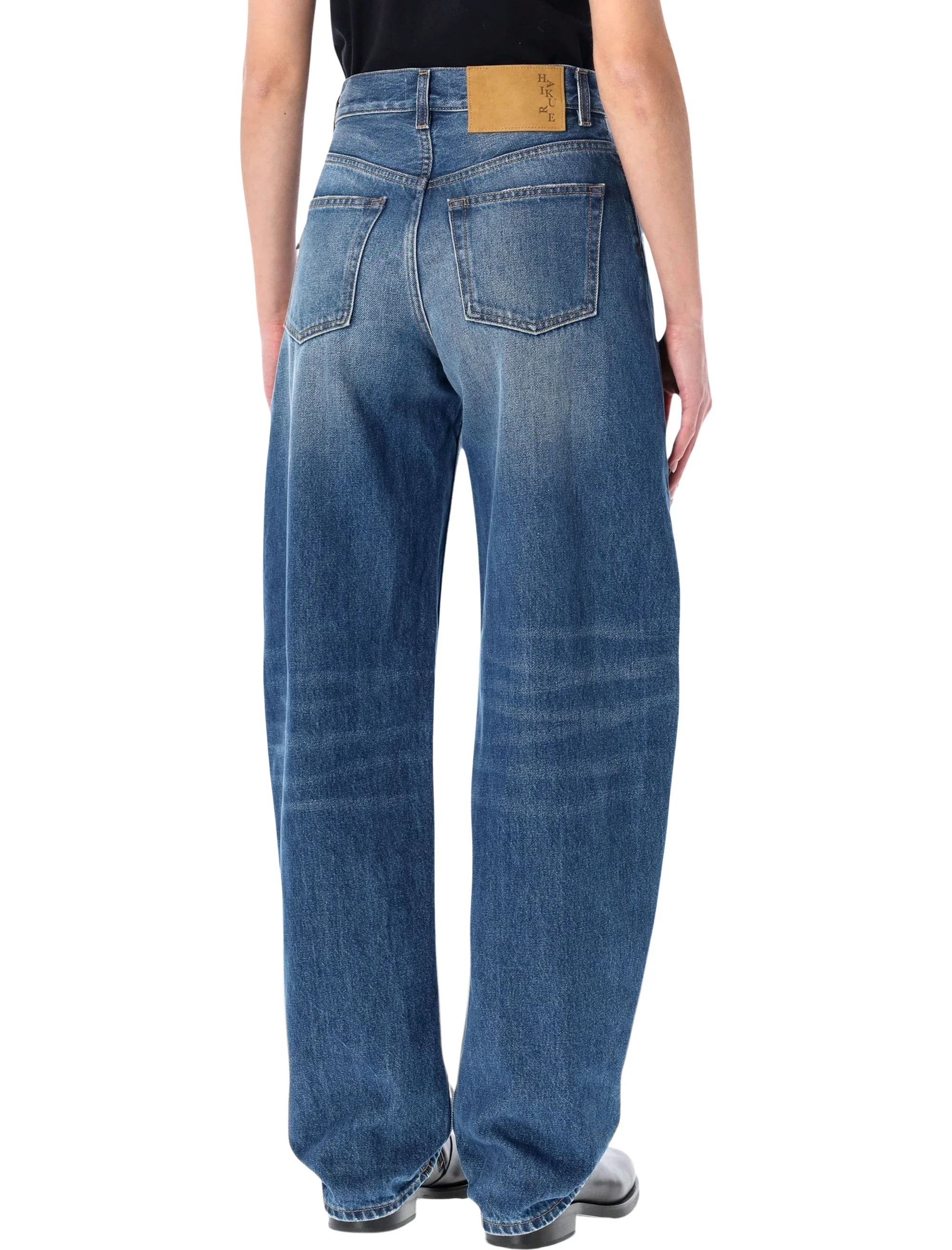 Haikure Sculpted Balloon Leg Jeans - Mid Rise, Size 26 - Image 2