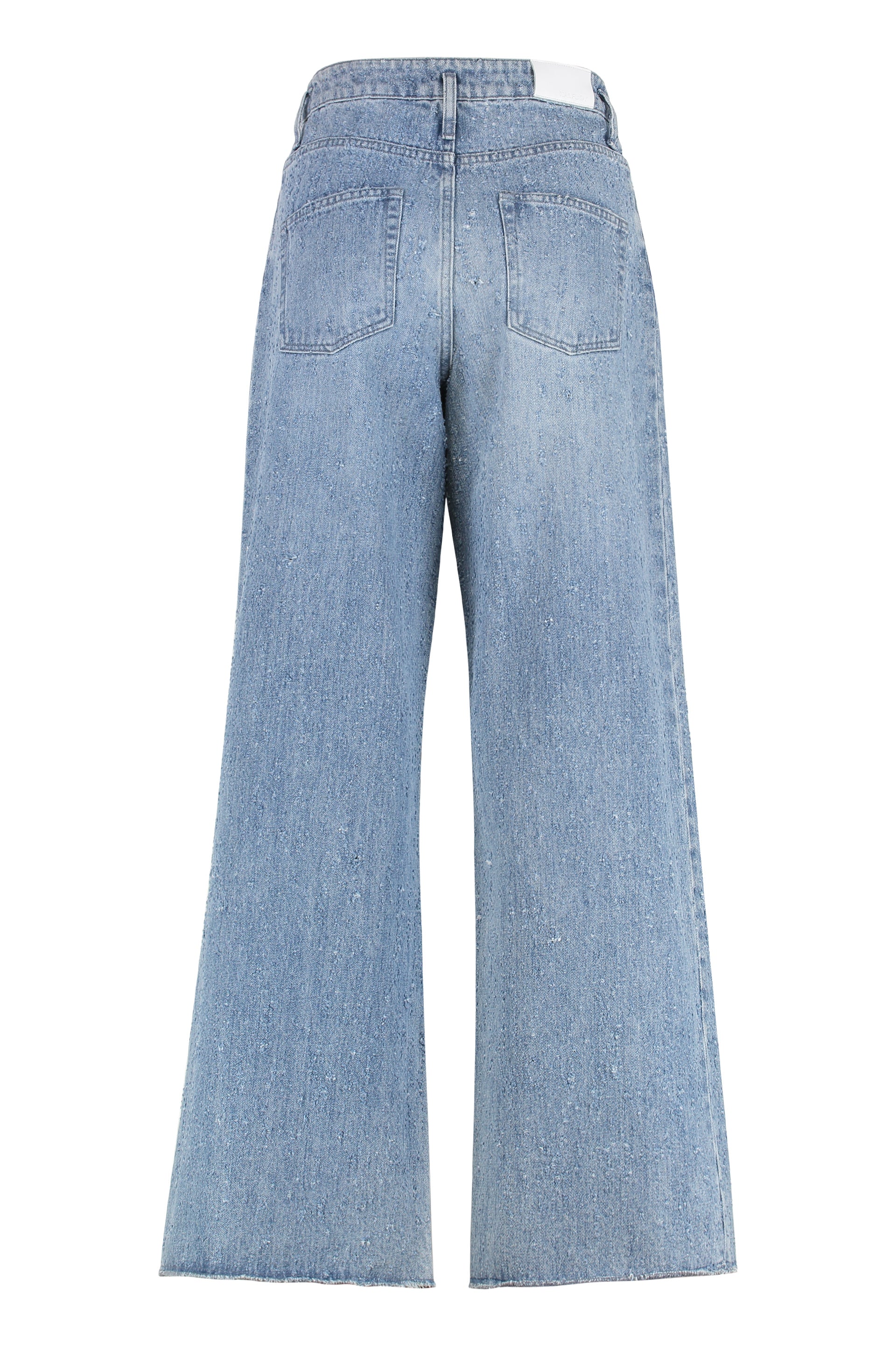 Halfboy Logo-patch Wide-leg Jeans - Image 2