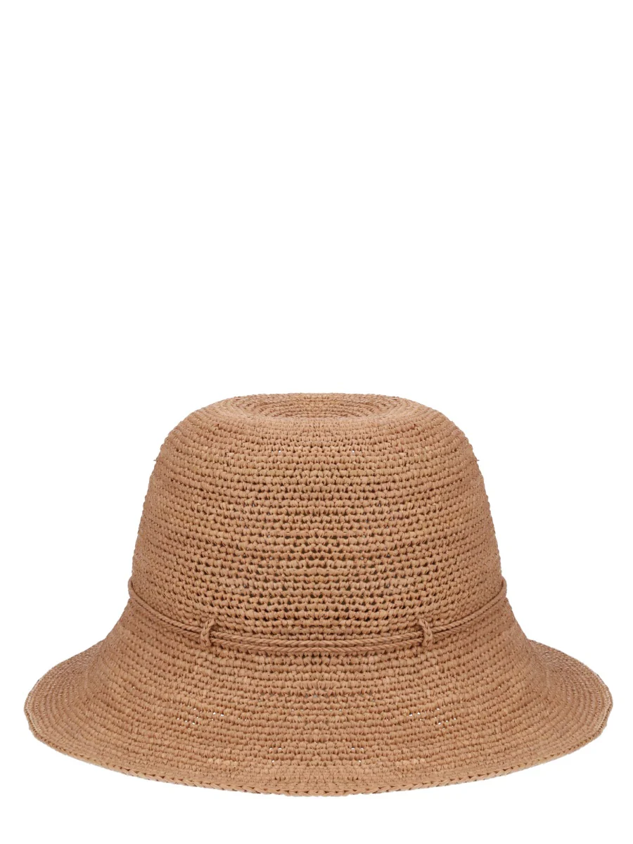 HELEN KAMINSKI Raffia Tie-detail Hat - Image 3