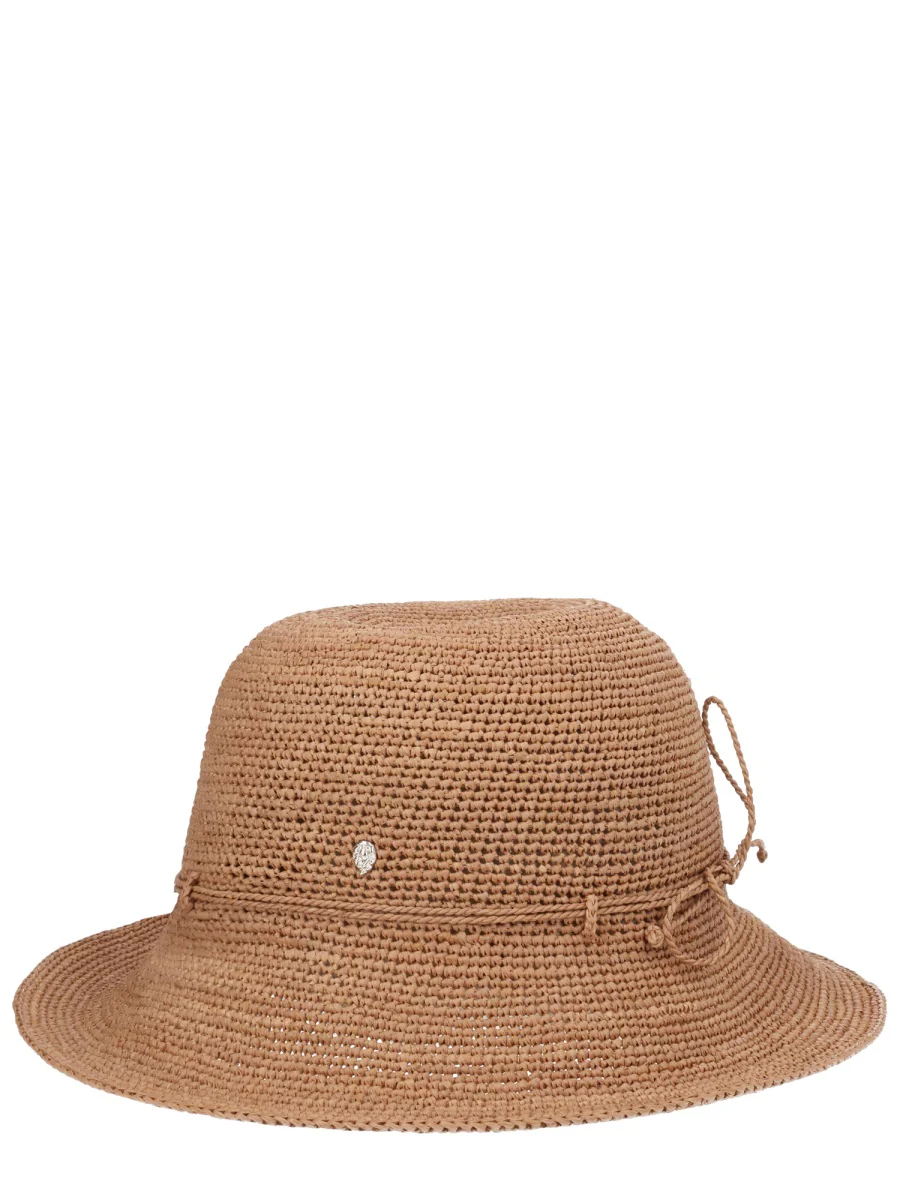 HELEN KAMINSKI Raffia Tie-detail Hat - Image 5