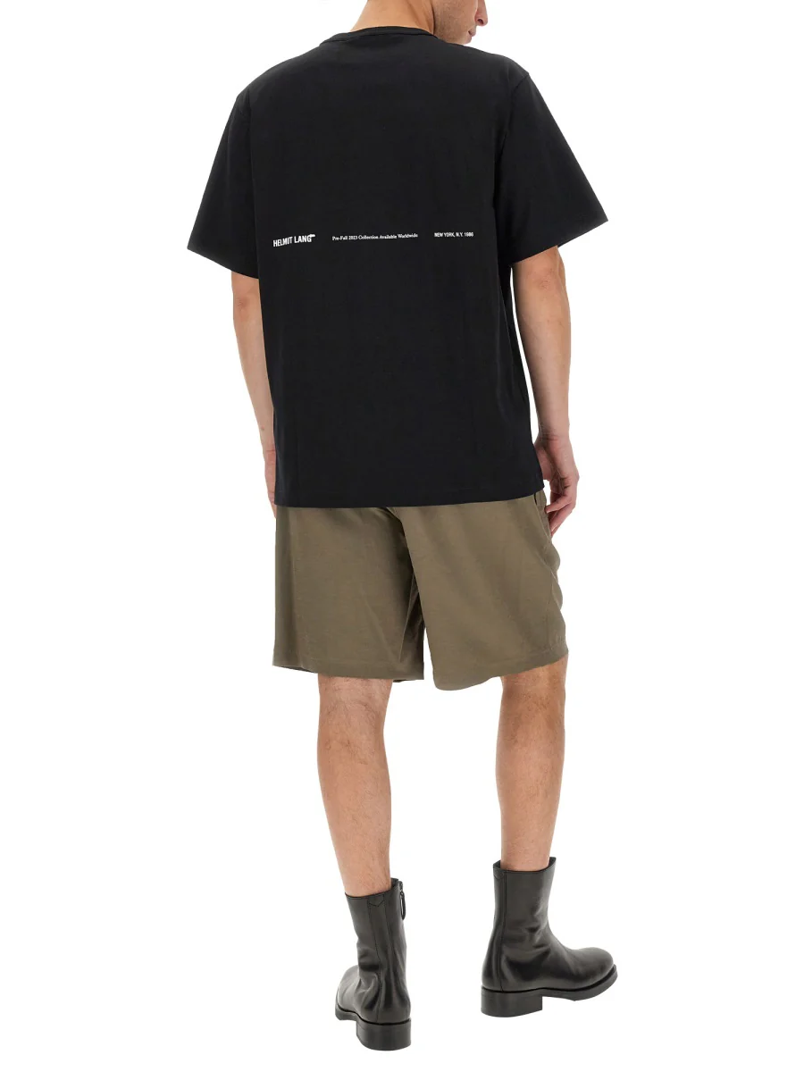 HELMUT LANG Cotton-Linen Pull-On Short - Image 2
