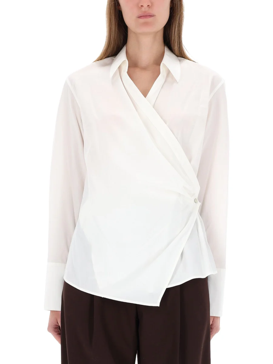 Helmut Lang Essential Cotton Button-Up Shirt - Women's - Image 5