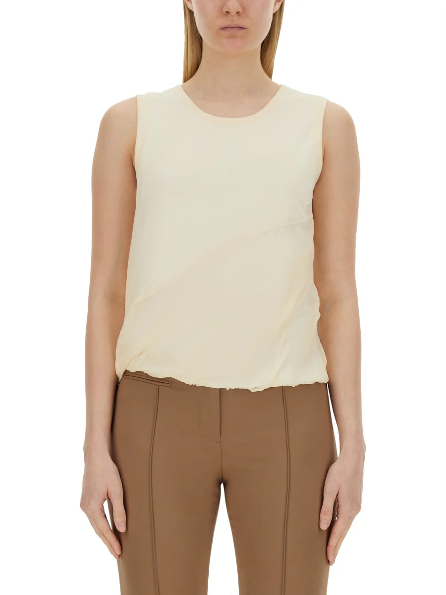 HELMUT LANG Jersey Bubble Tank