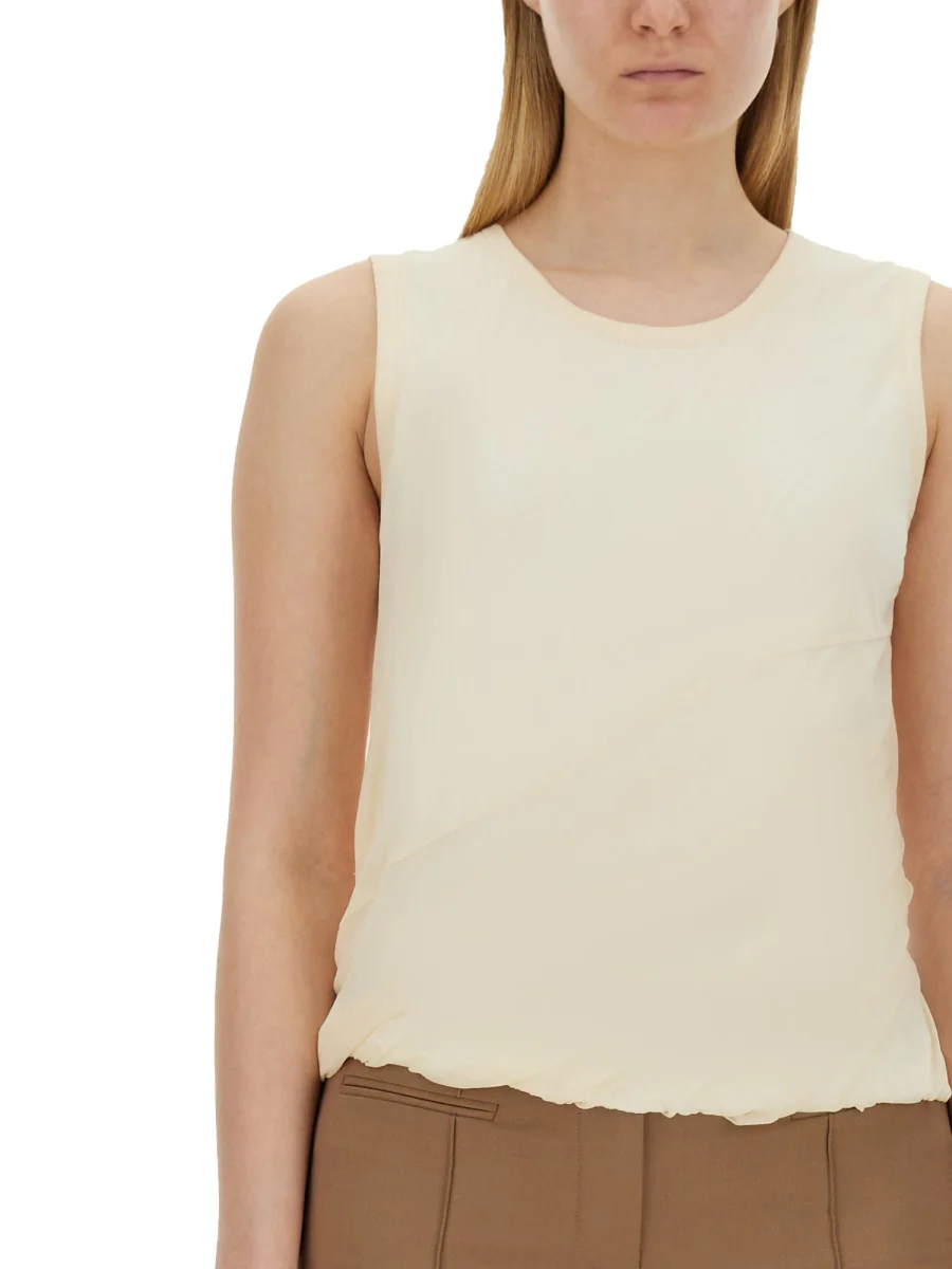 HELMUT LANG Jersey Bubble Tank - Image 4