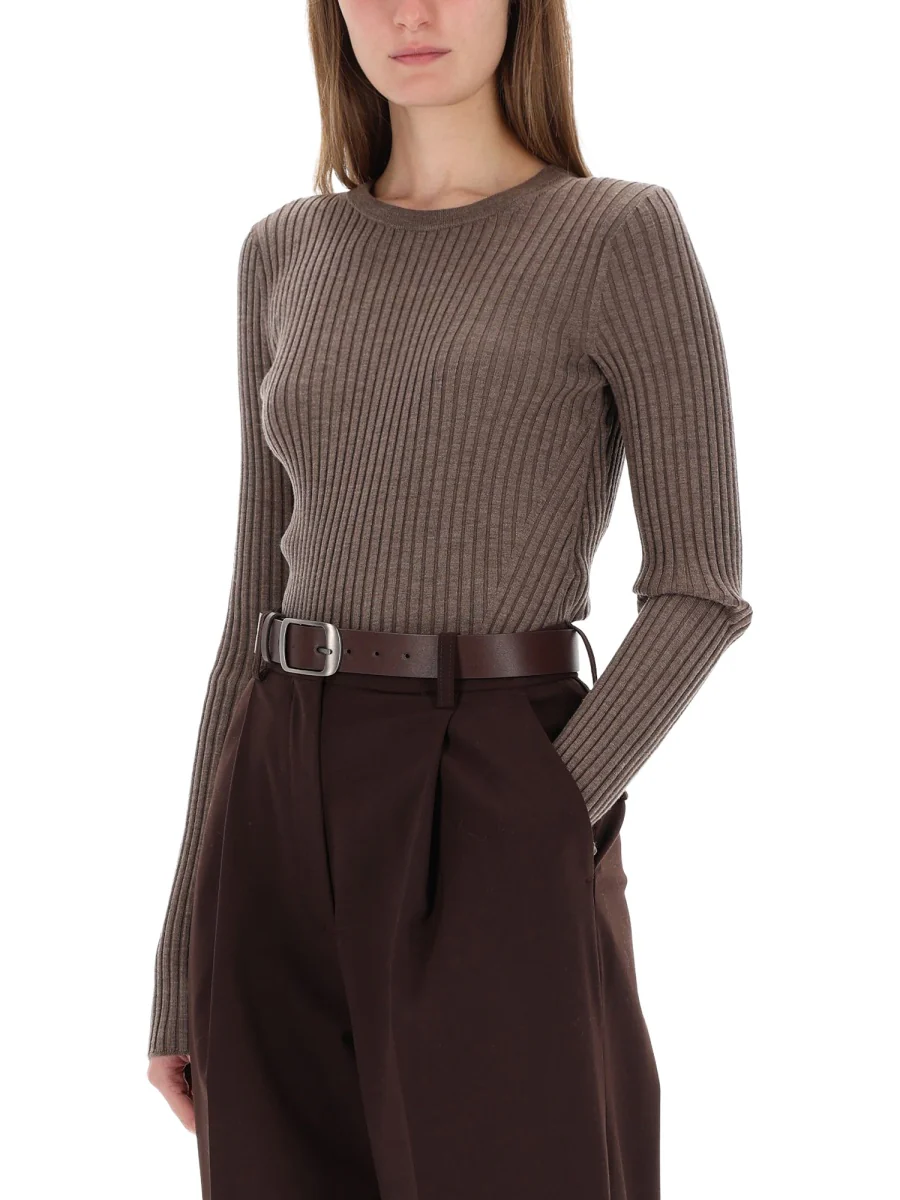 HELMUT LANG Open-back Ribbed Top - Image 4