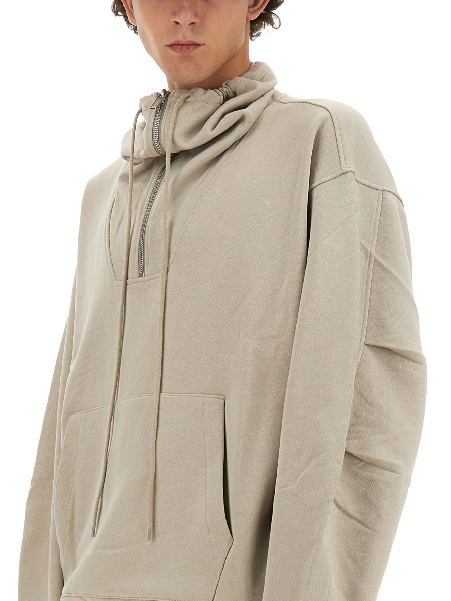 Helmut Lang Organic Cotton Zip Sweatshirt - Image 4