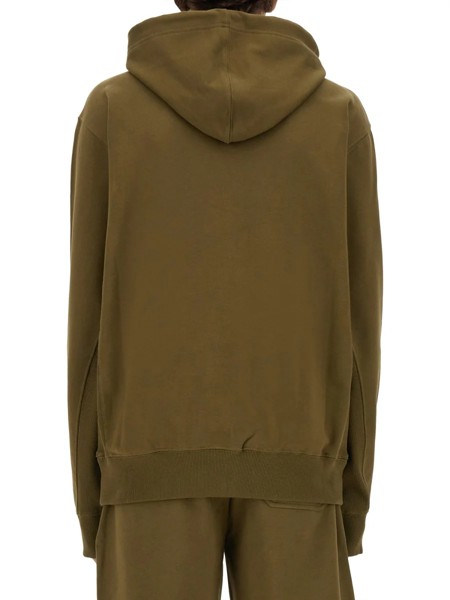 Helmut Lang Regular Fit Cotton Logo Sweatshirt - Size L - Image 3