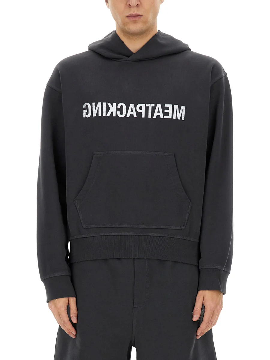 Helmut Lang Regular Fit 'Meatpacking' Hoodie - Size L