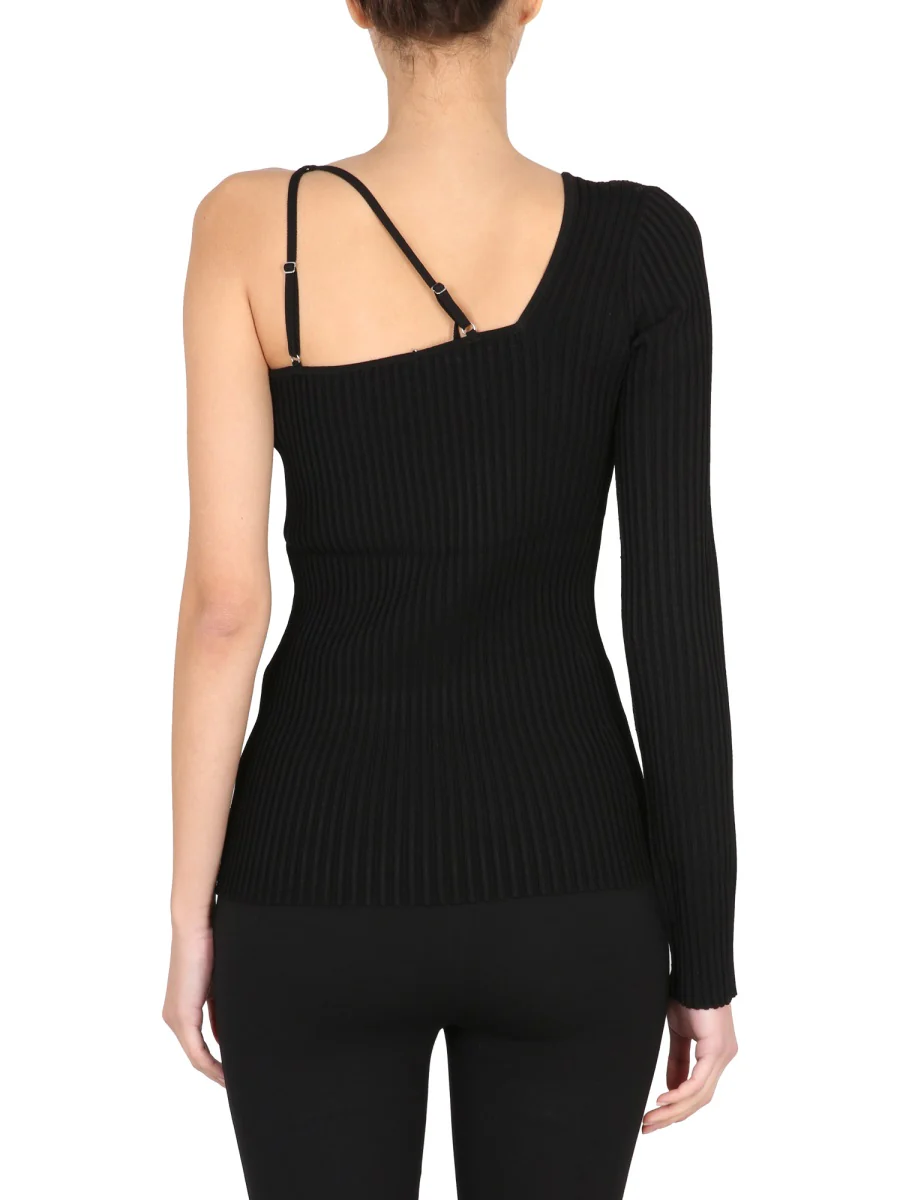 HELMUT LANG Single-sleeve Design Top - Image 3