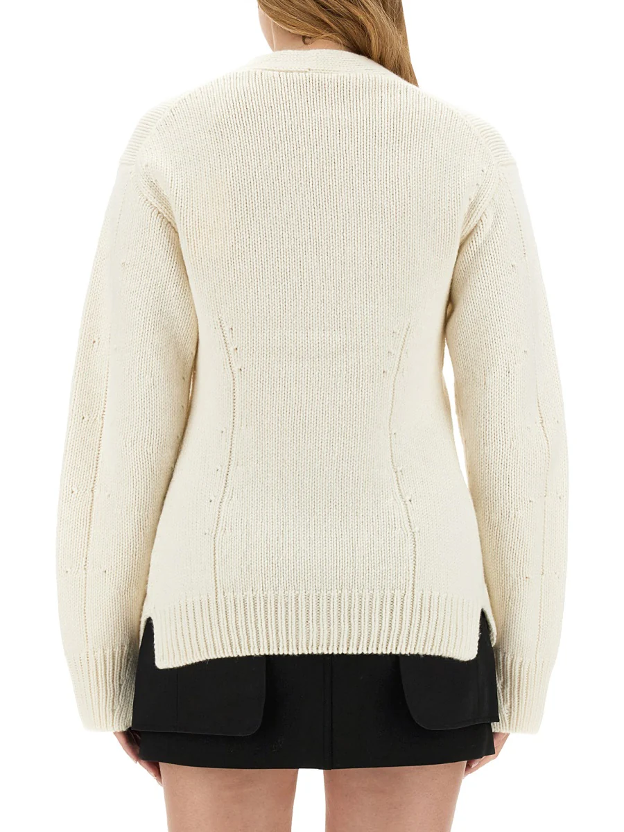 Helmut Lang V-neck Tailored Cardigan - Image 3