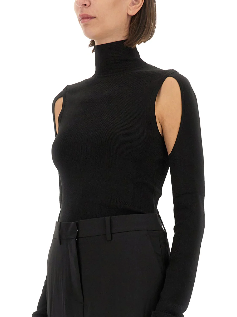 Helmut Lang Viscose Knit Air Top - Image 4