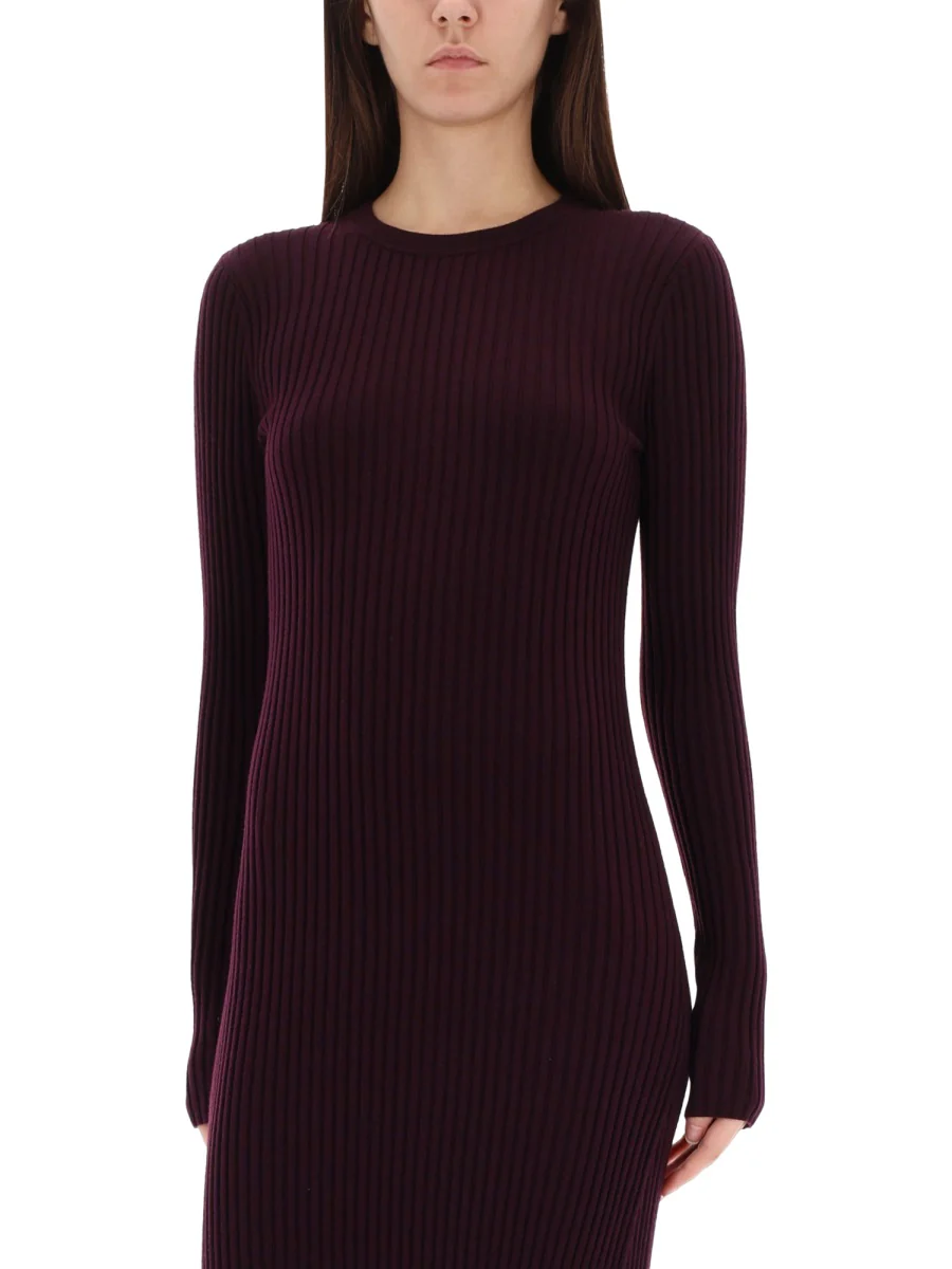 Helmut Lang Wool Dress for Women | FW25 Collection - Image 4