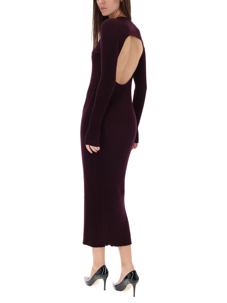 Helmut Lang Wool Dress for Women | FW25 Collection - Image 6