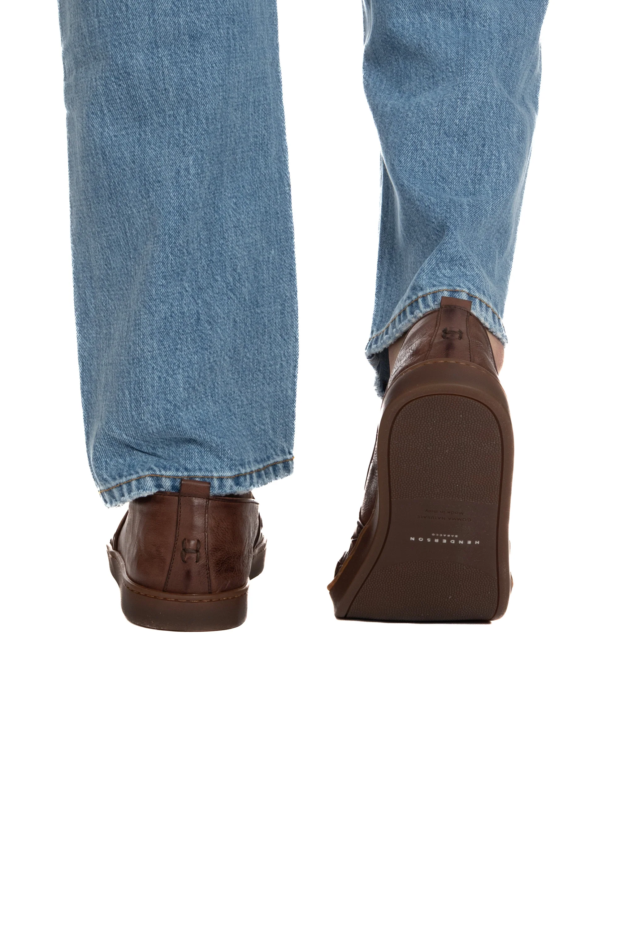 Henderson Classic Brown Flat Shoes for Men - Image 2