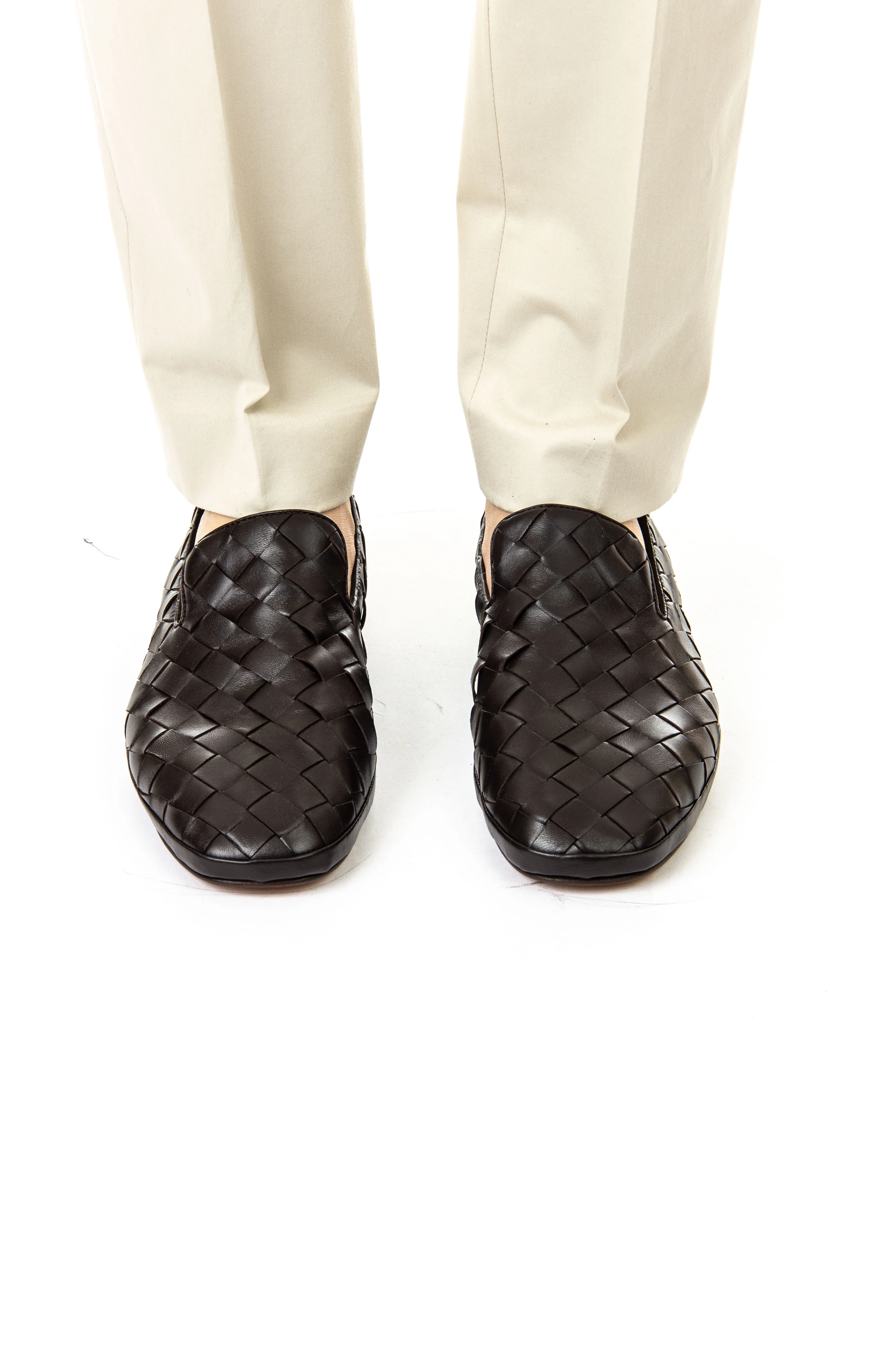 Henderson Men's Slip-on Shoes with Raised Insole - Half Size Recommendation - Image 3