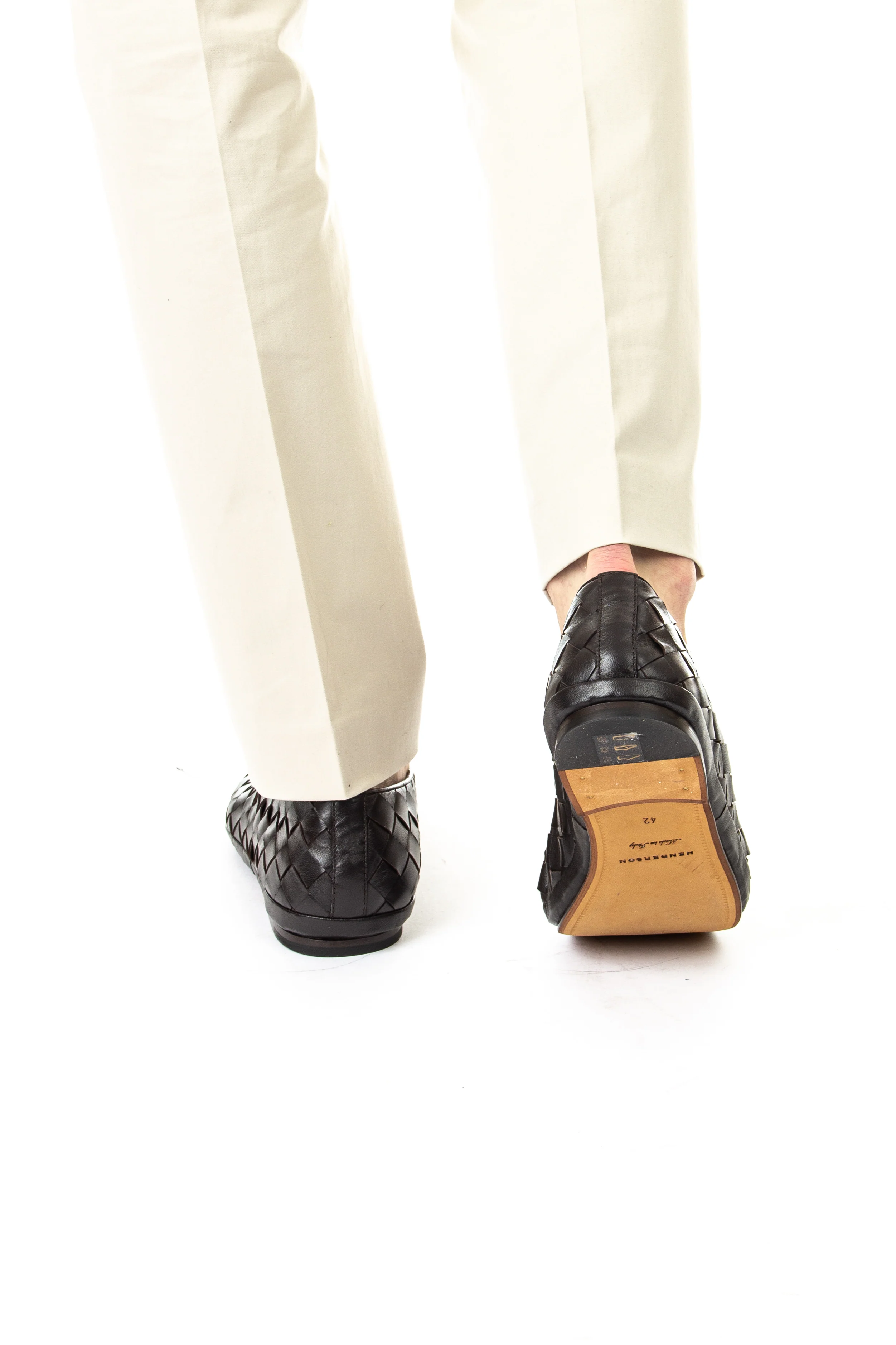 Henderson Men's Slip-on Shoes with Raised Insole - Half Size Recommendation - Image 4