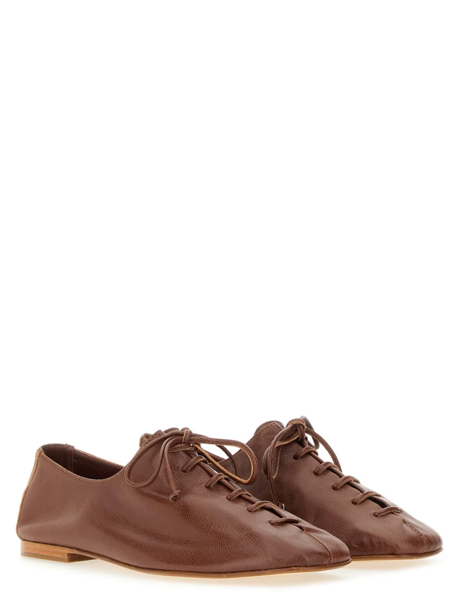 HEREU SASTRE SUPPLE SHINY - Braided Seam Slip-On Loafer - Image 2