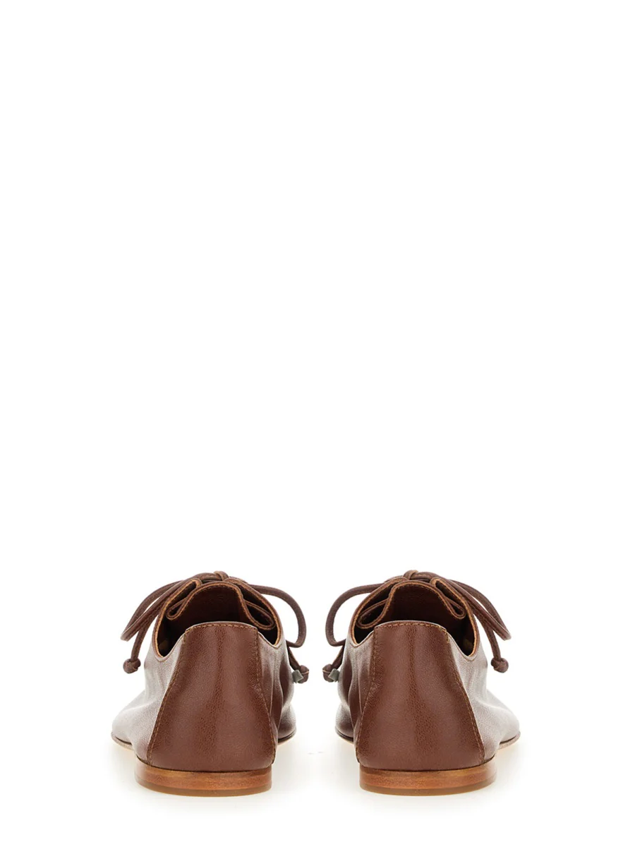 HEREU SASTRE SUPPLE SHINY - Braided Seam Slip-On Loafer - Image 4