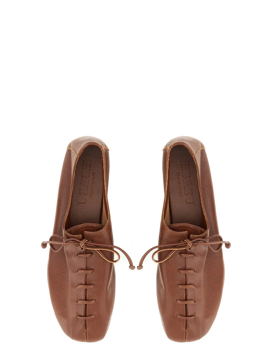 HEREU SASTRE SUPPLE SHINY - Braided Seam Slip-On Loafer - Image 5