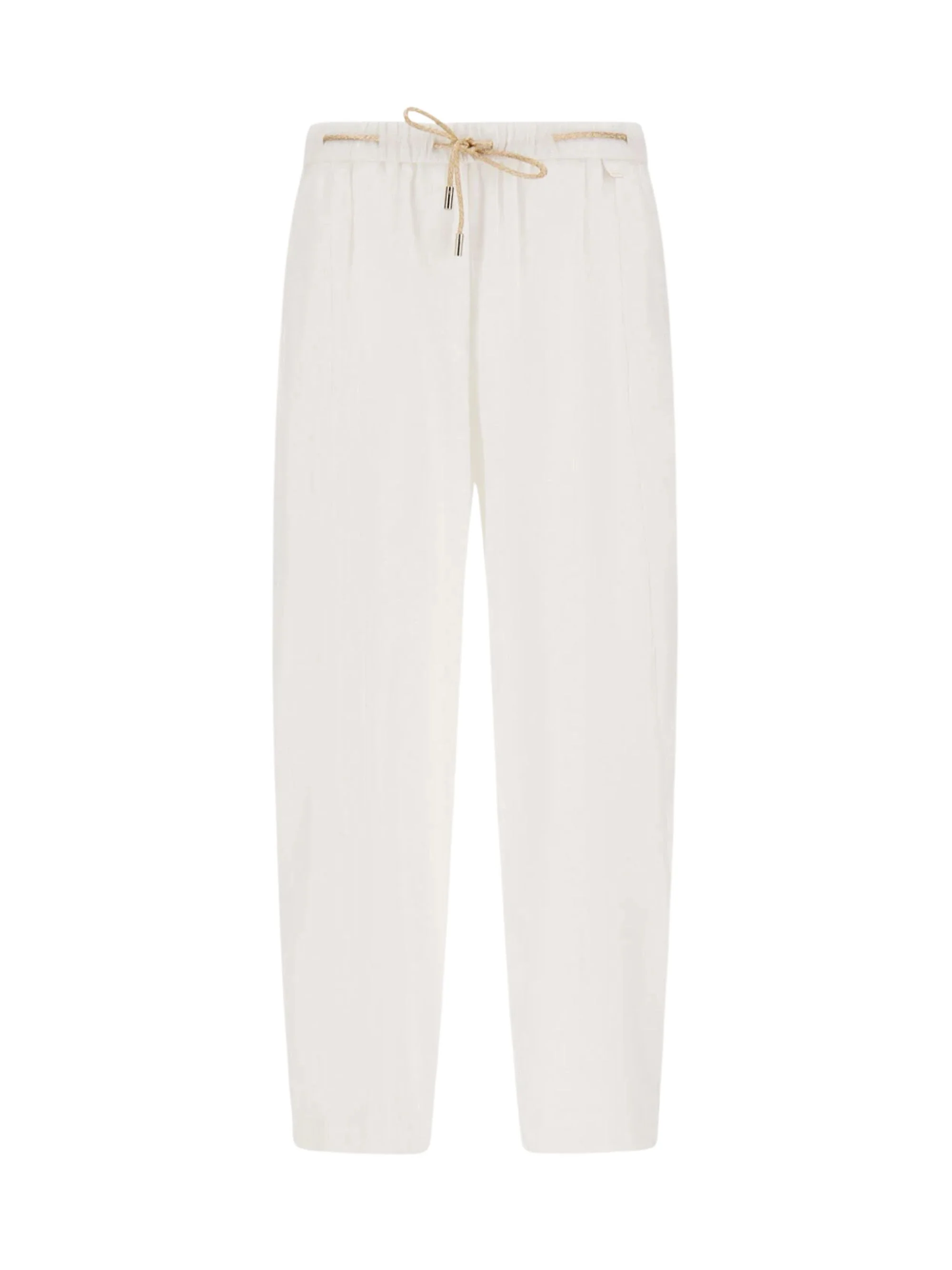 Herno Belted Wide-Leg Trousers for Women