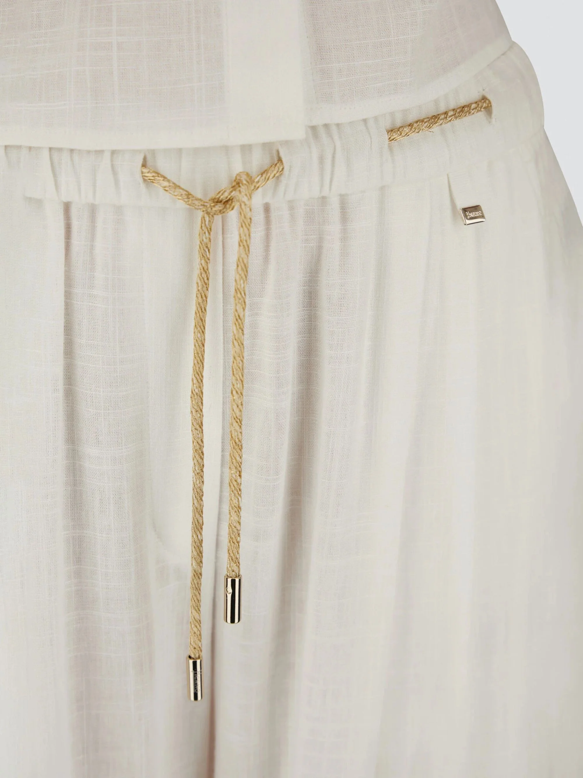 Herno Belted Wide-Leg Trousers for Women - Image 4