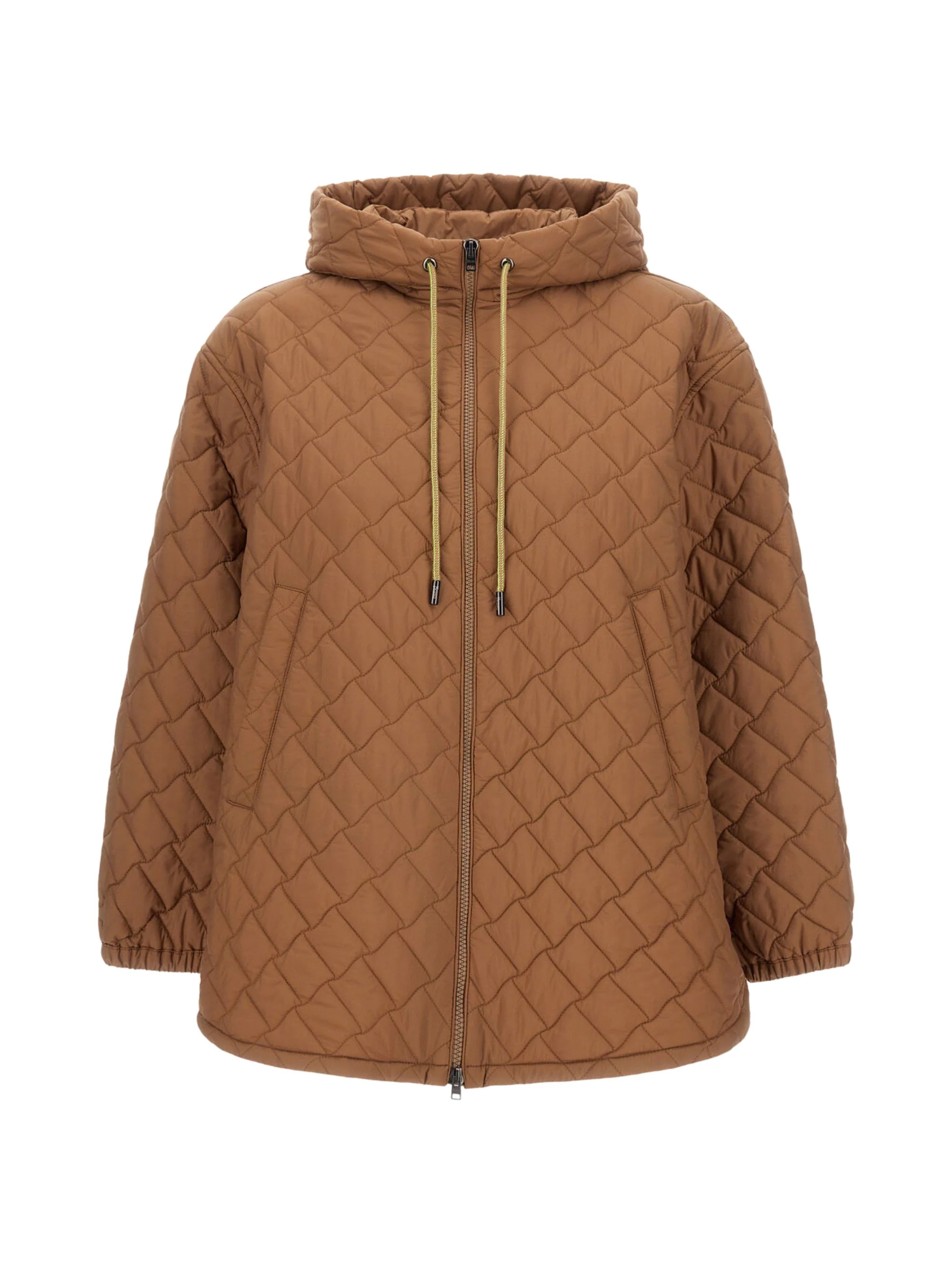 Herno Diamond Quilted Drawstring Down Jacket