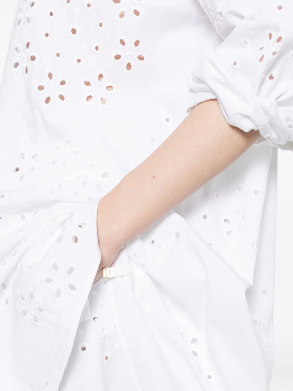 Herno Elegant Long Sleeve Cotton Shirt with Embroidery - Image 7