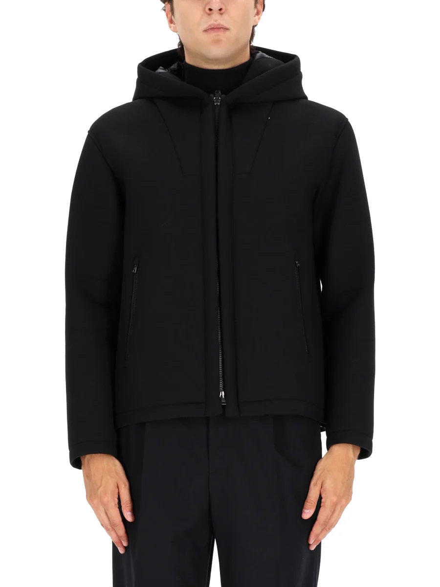 HERNO Hooded Zip-front Jacket - Image 3