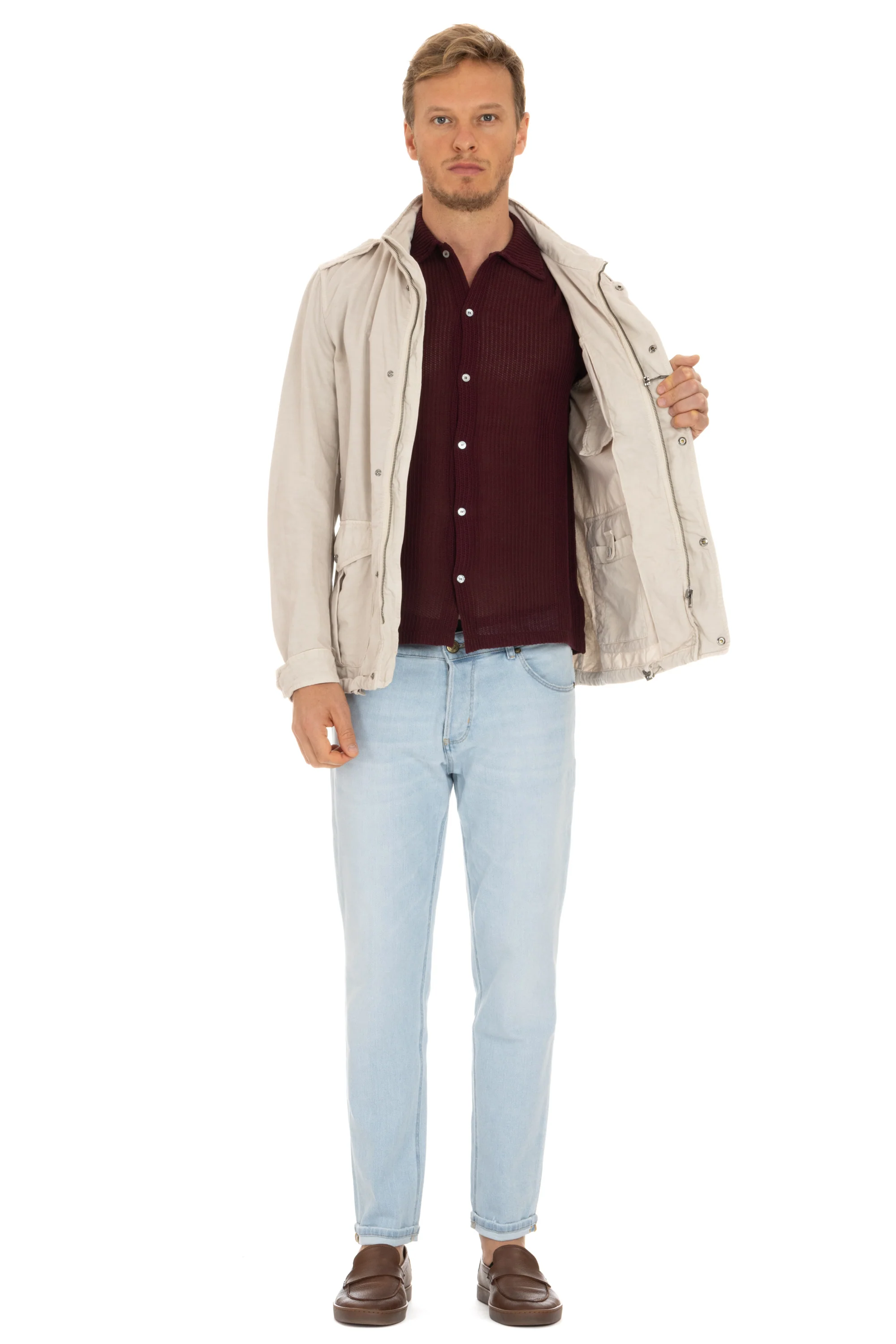 Herno Lightweight Man's Spring Coat - Image 4