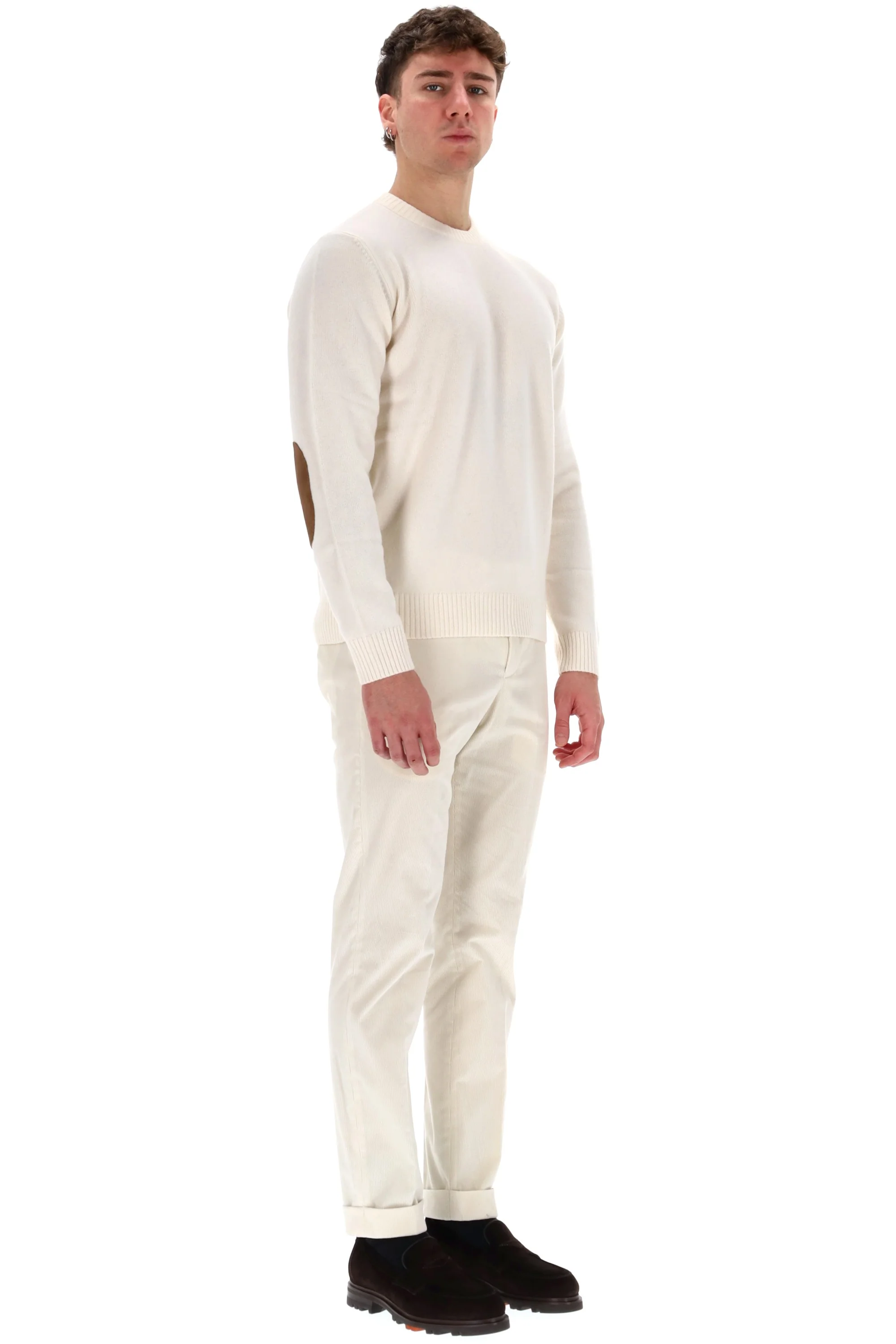 Herno Lightweight Natural Sweater for Men - FW24 - Image 2