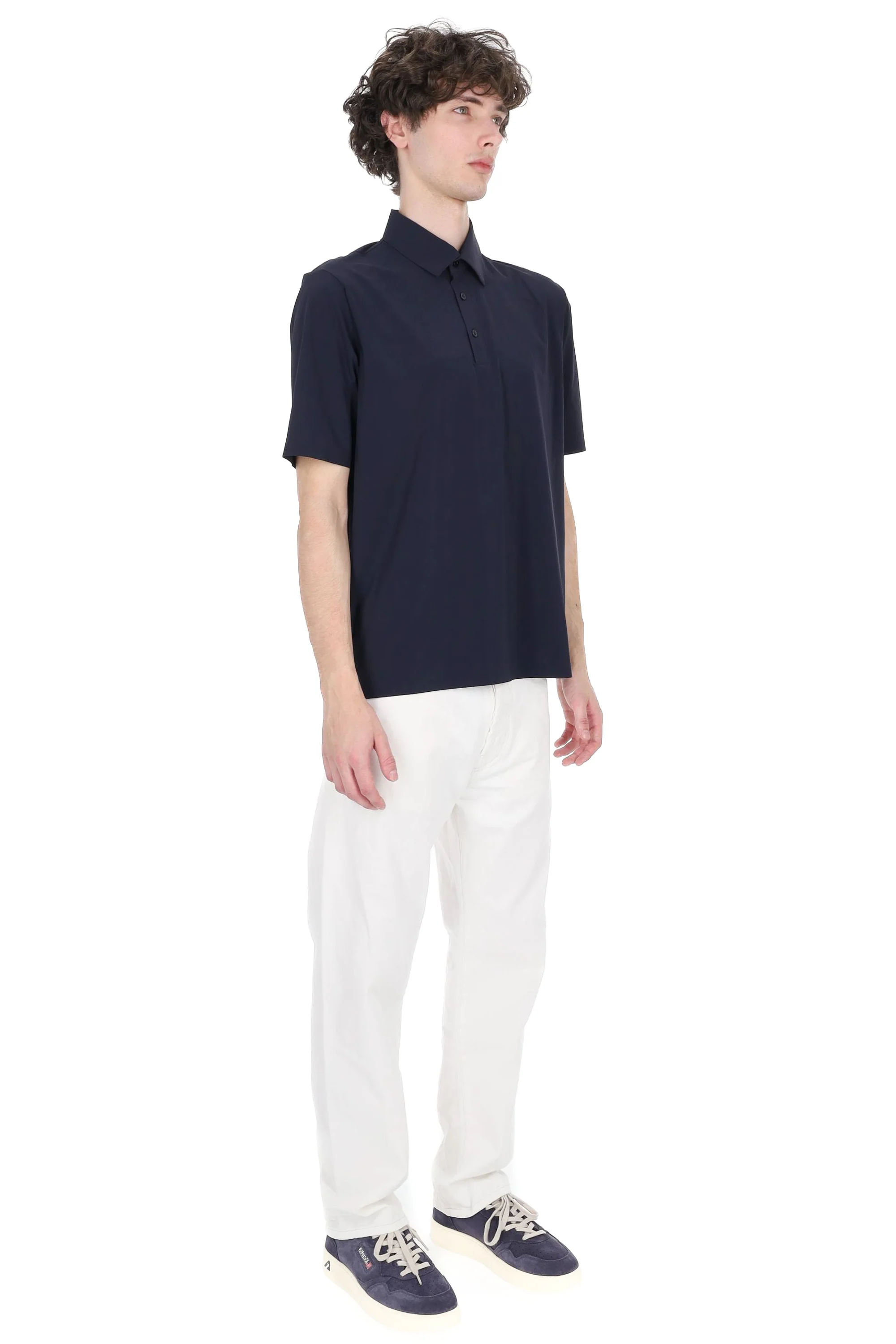 Herno Men's Classic Short Sleeve Polo - Image 3