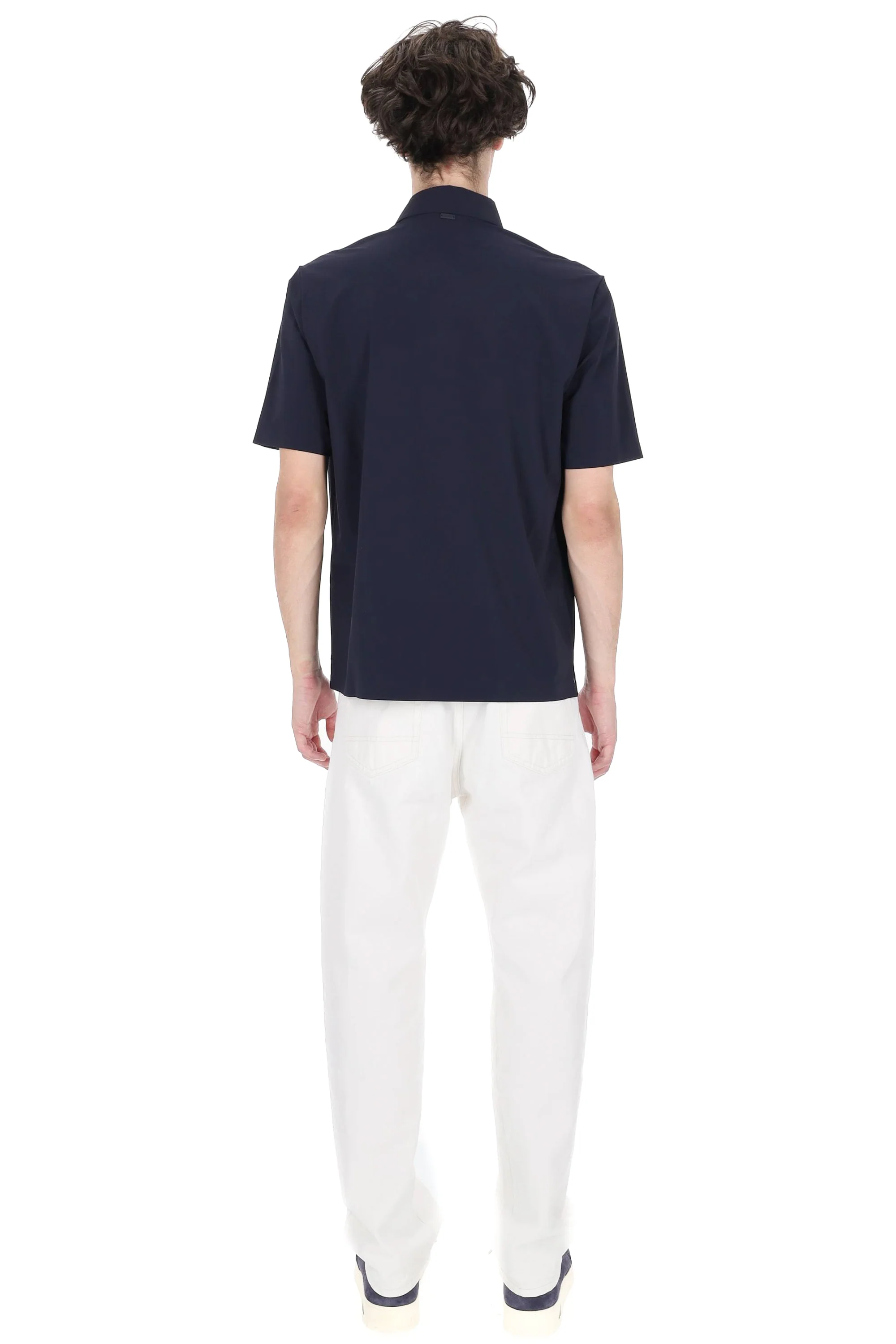 Herno Men's Classic Short Sleeve Polo - Image 4