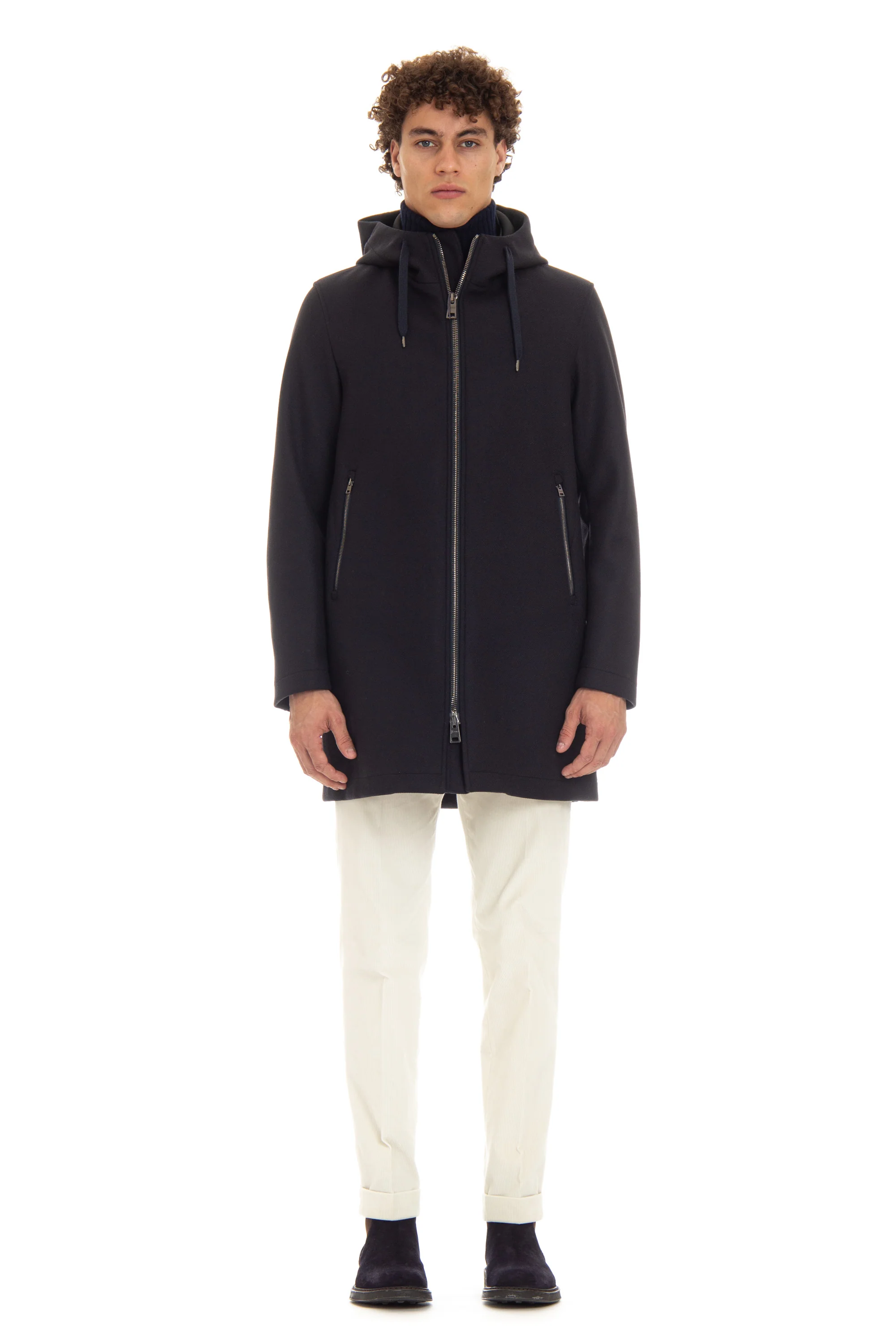 Herno Men's Lightweight Luxury Coat - Fall/Winter 2024