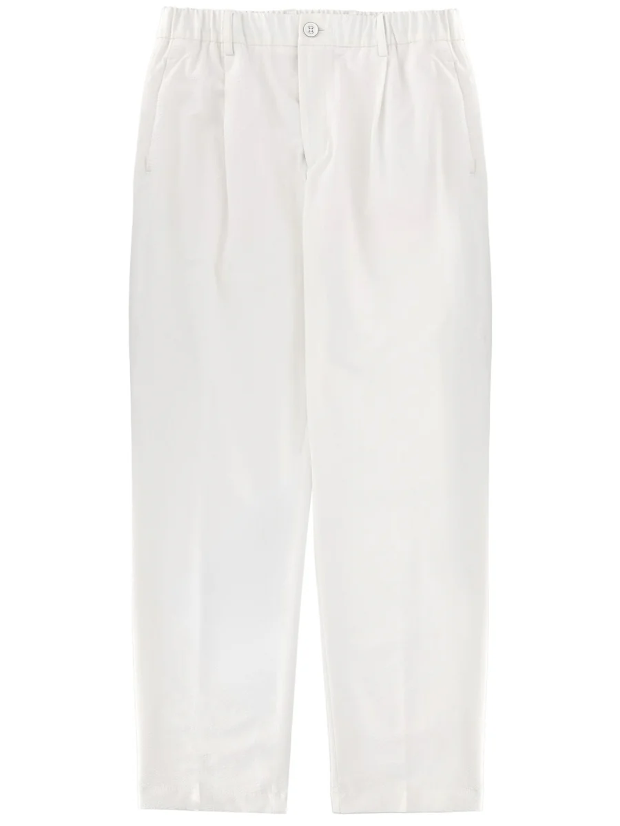 HERNO Men's Trousers, Technical Seersucker Style