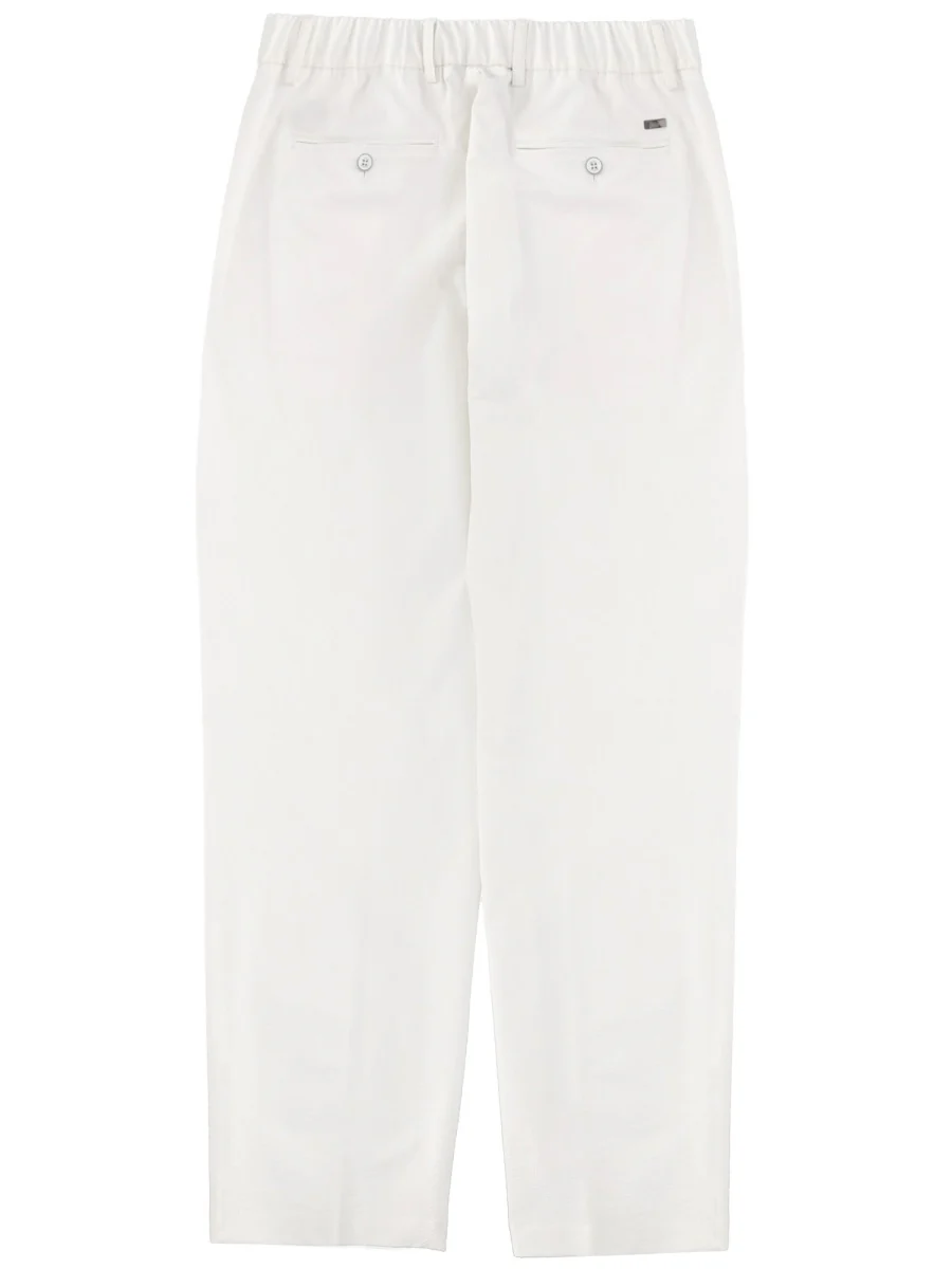HERNO Men's Trousers, Technical Seersucker Style - Image 2