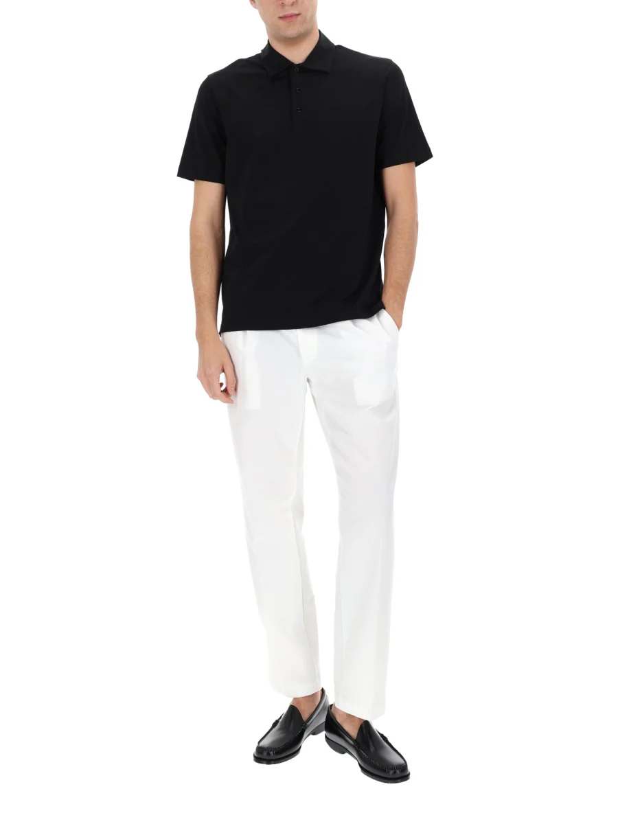 HERNO Men's Trousers, Technical Seersucker Style - Image 3