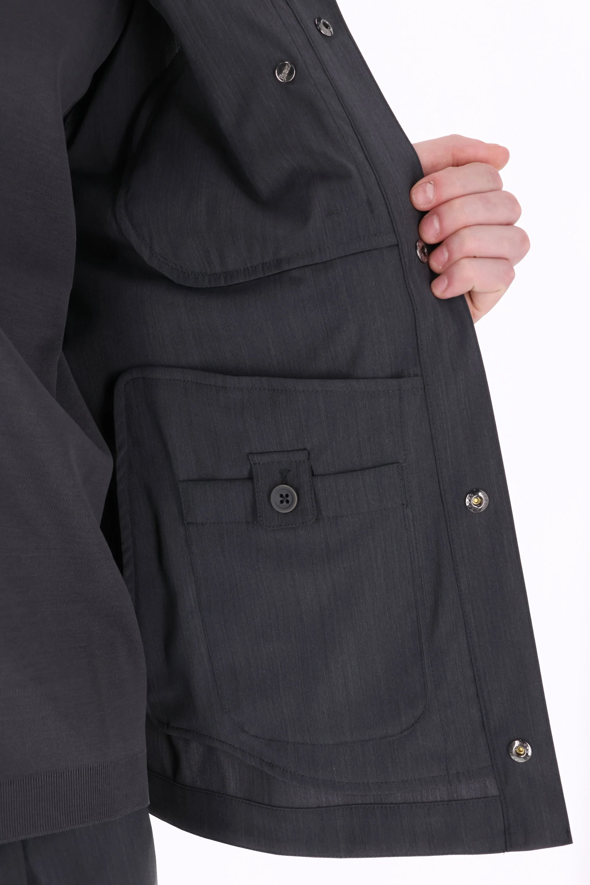 Herno Modern Lightweight Coat for Men - Perfect for Spring 2025 - Image 7
