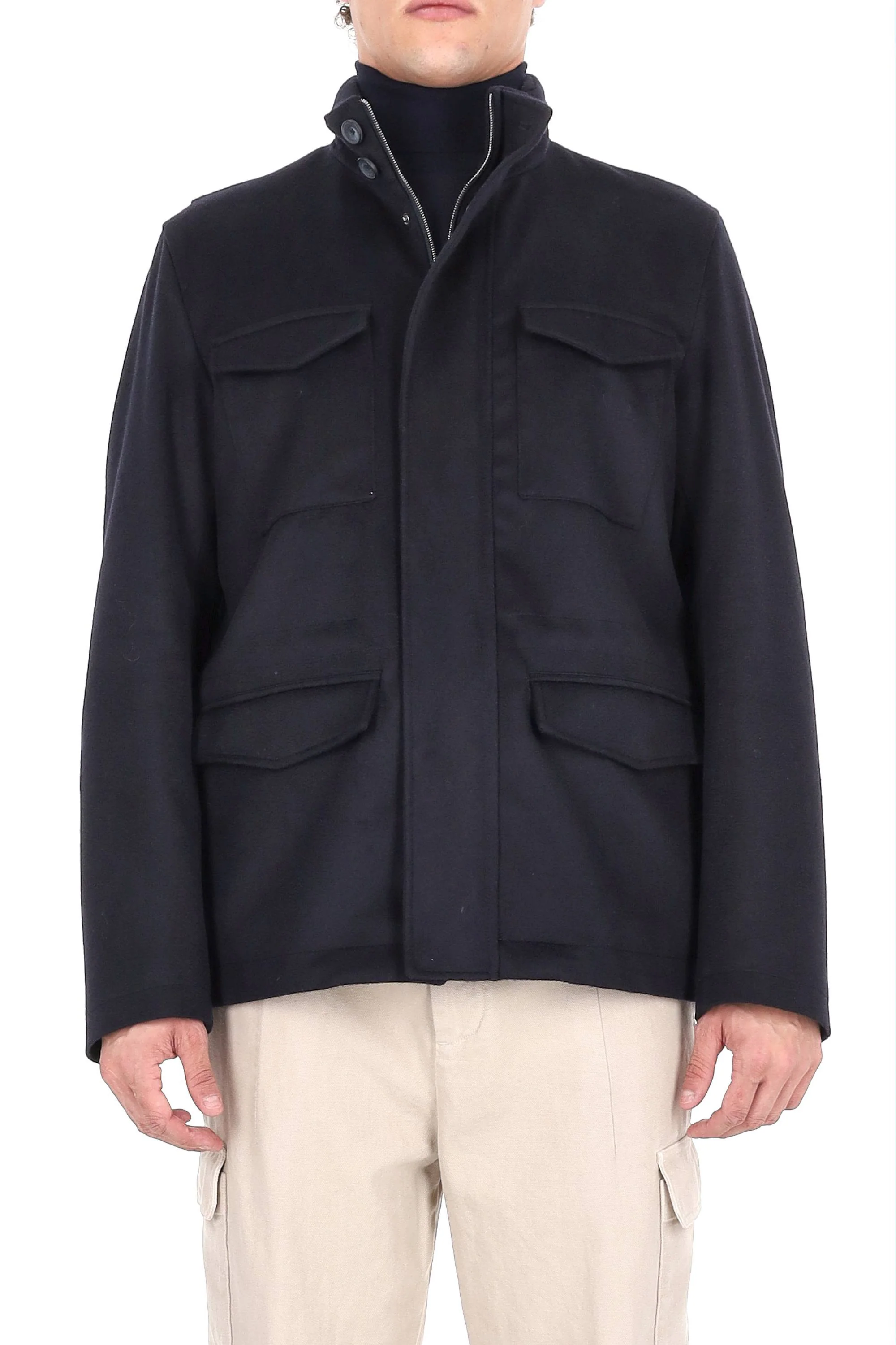 Herno Modern Men's Coat - FW25 Collection - Image 4