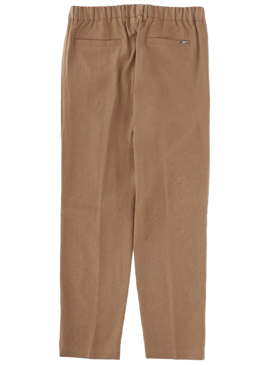 Herno Tailored Linen Trousers - Size L - Image 6