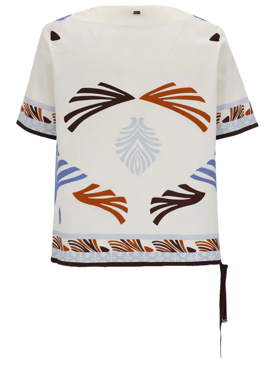 Herno Top in Summer Print Cotton - Image 2