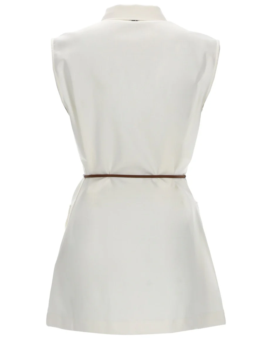 HERNO Vest in Lady Alternative Fur and Nylon Ultralight - Image 2